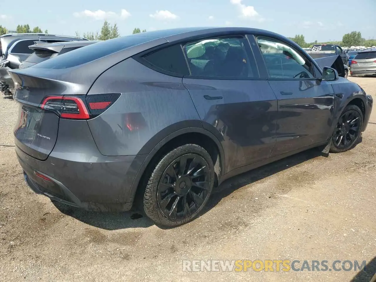 3 Photograph of a damaged car LRWYGDEE0PC162050 TESLA MODEL Y 2023