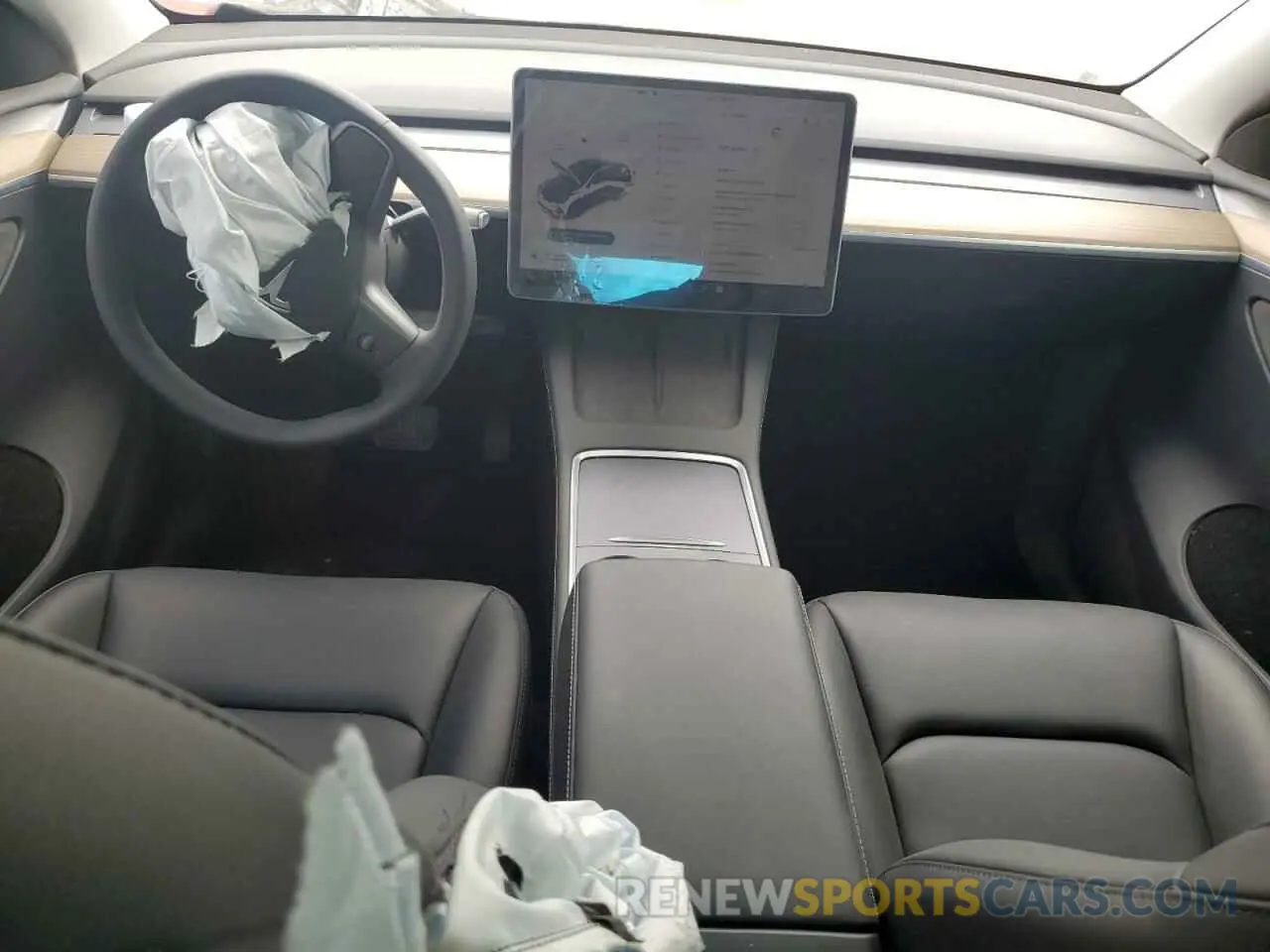 8 Photograph of a damaged car LRWYGDEE3PC107284 TESLA MODEL Y 2023