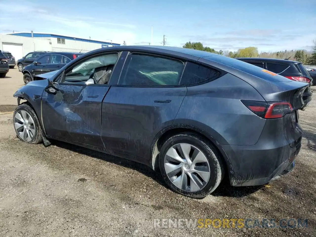 2 Photograph of a damaged car LRWYGDEE4PC162715 TESLA MODEL Y 2023