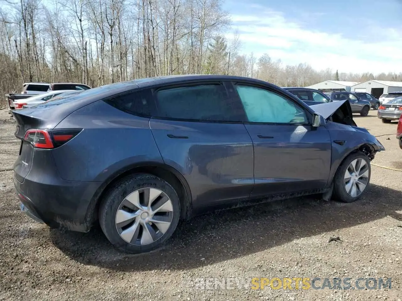 3 Photograph of a damaged car LRWYGDEE4PC162715 TESLA MODEL Y 2023