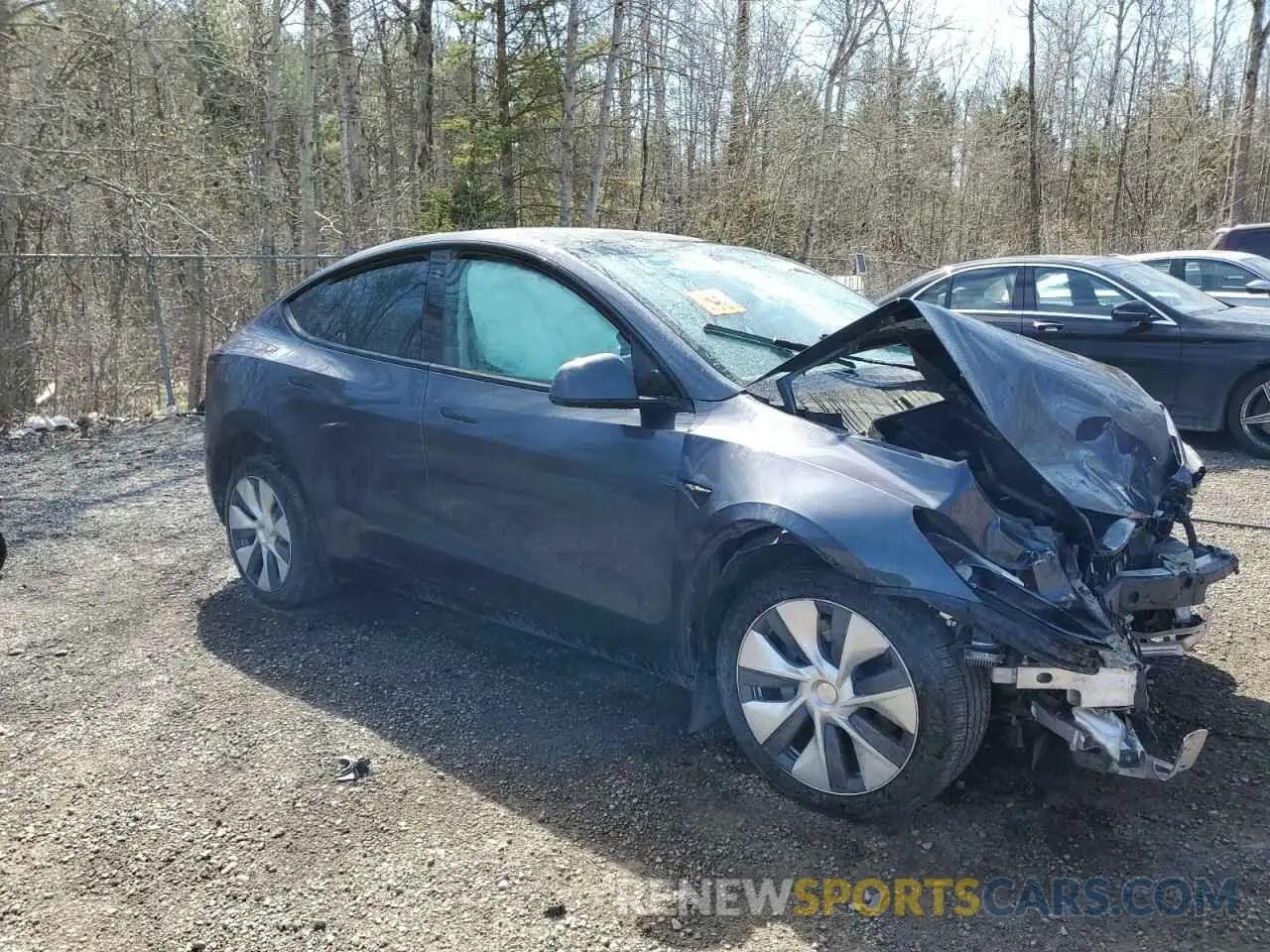 4 Photograph of a damaged car LRWYGDEE4PC162715 TESLA MODEL Y 2023
