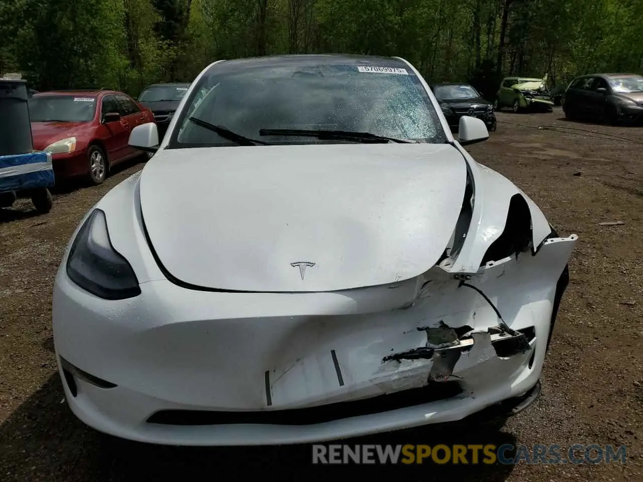 5 Photograph of a damaged car LRWYGDEE5PC266209 TESLA MODEL Y 2023