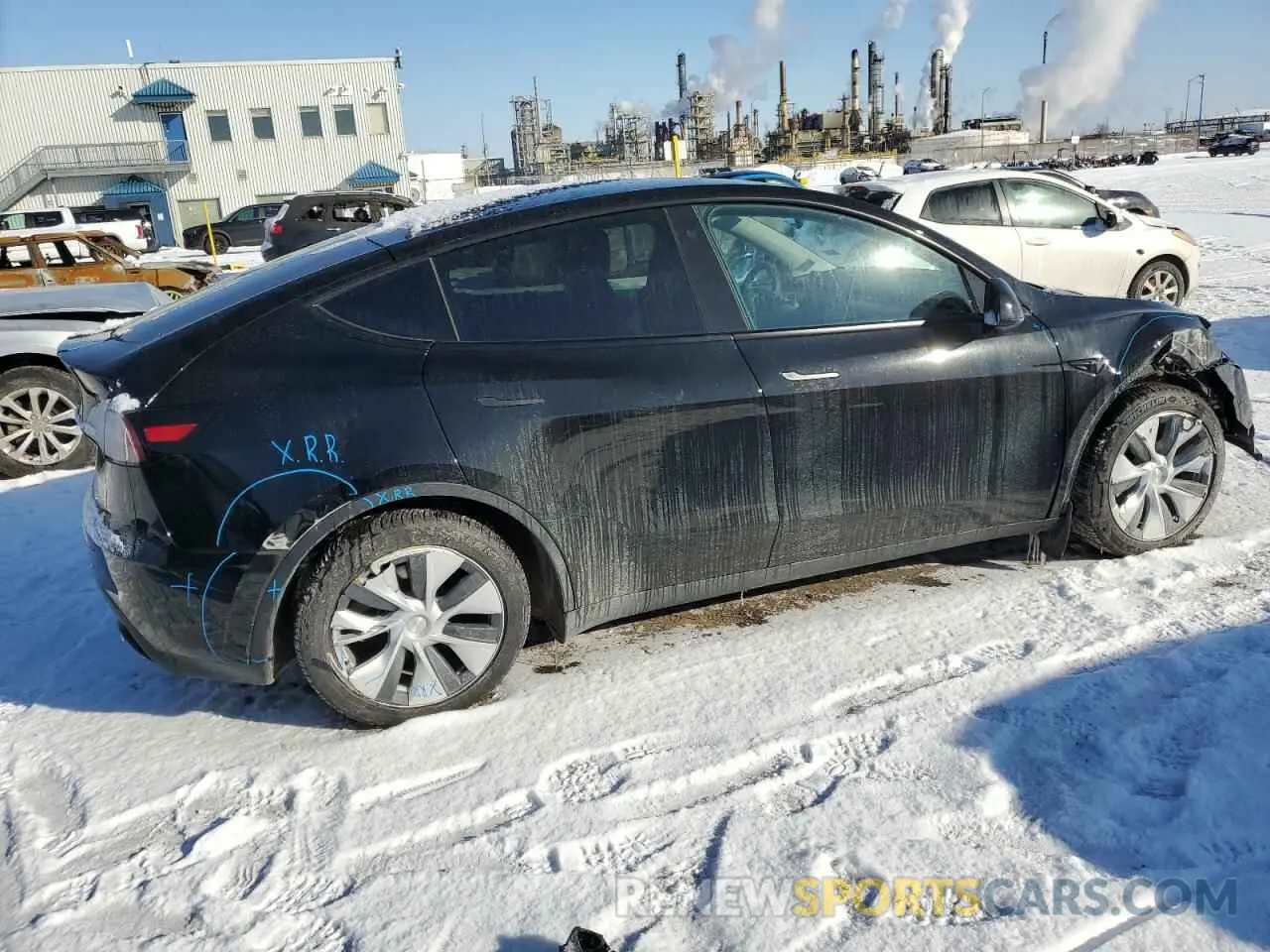 3 Photograph of a damaged car LRWYGDFD3PC966946 TESLA MODEL Y 2023