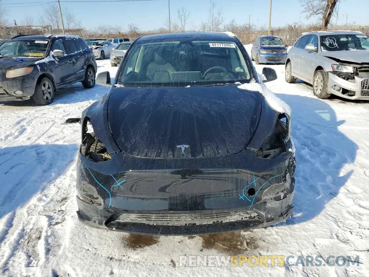 5 Photograph of a damaged car LRWYGDFD3PC966946 TESLA MODEL Y 2023