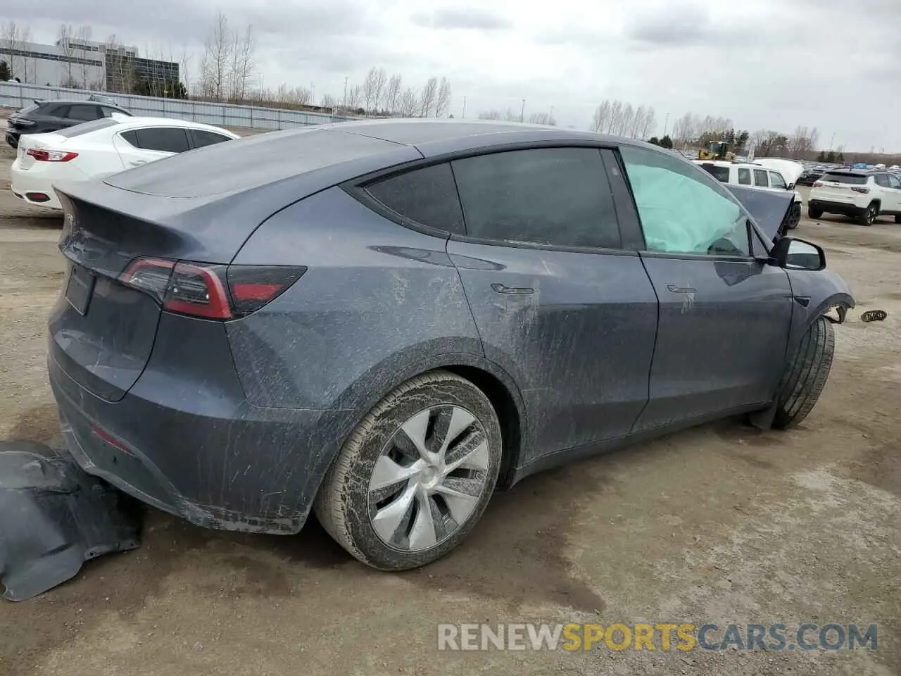 3 Photograph of a damaged car LRWYGDFD5PC164043 TESLA MODEL Y 2023
