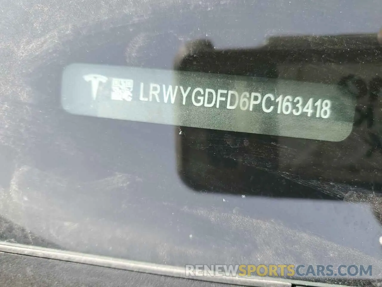 12 Photograph of a damaged car LRWYGDFD6PC163418 TESLA MODEL Y 2023