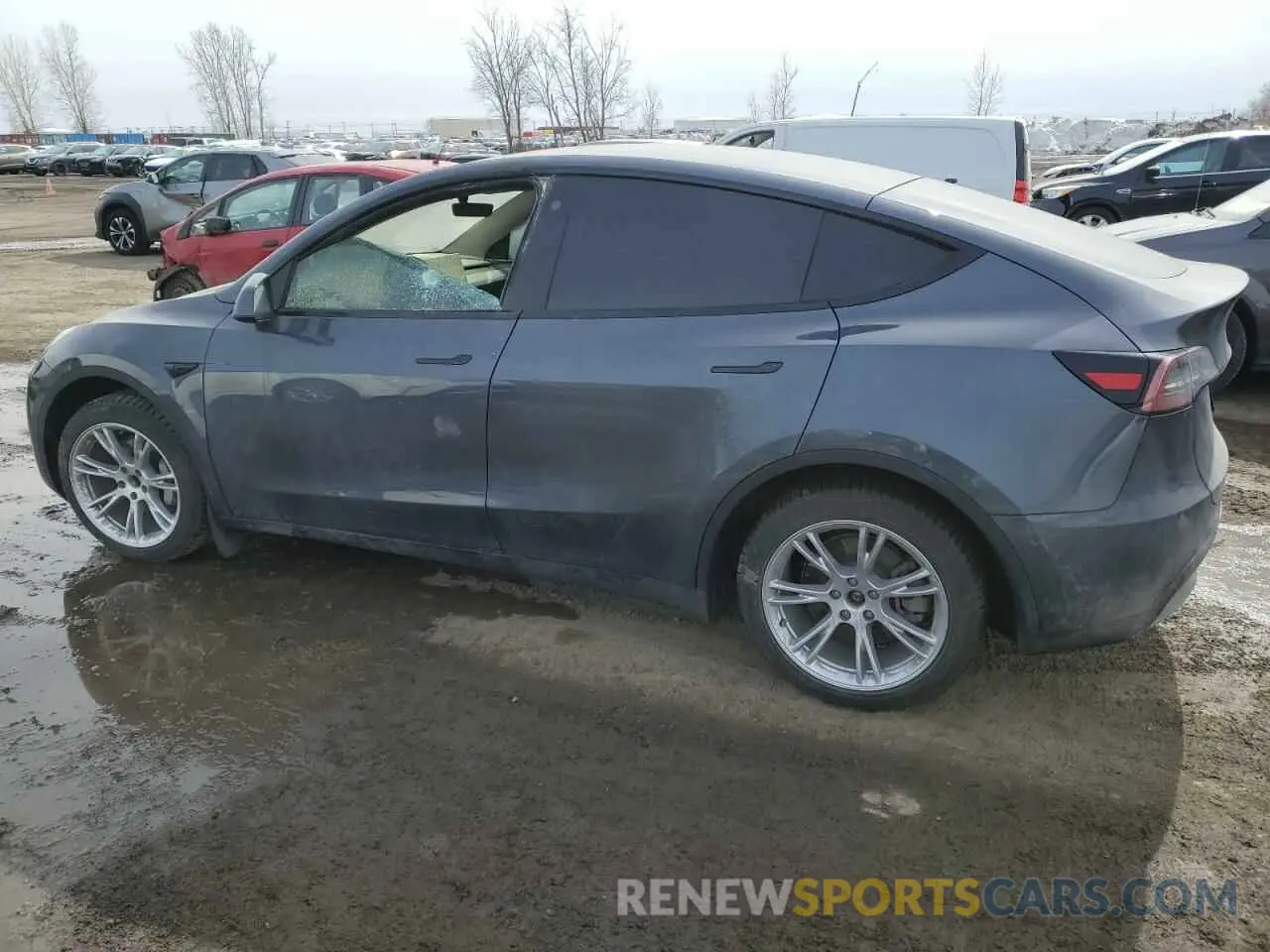 2 Photograph of a damaged car LRWYGDFD6PC163418 TESLA MODEL Y 2023