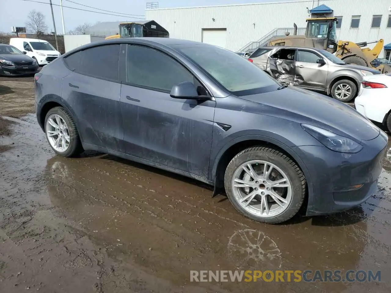 4 Photograph of a damaged car LRWYGDFD6PC163418 TESLA MODEL Y 2023