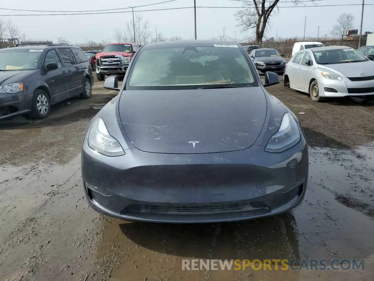 5 Photograph of a damaged car LRWYGDFD6PC163418 TESLA MODEL Y 2023