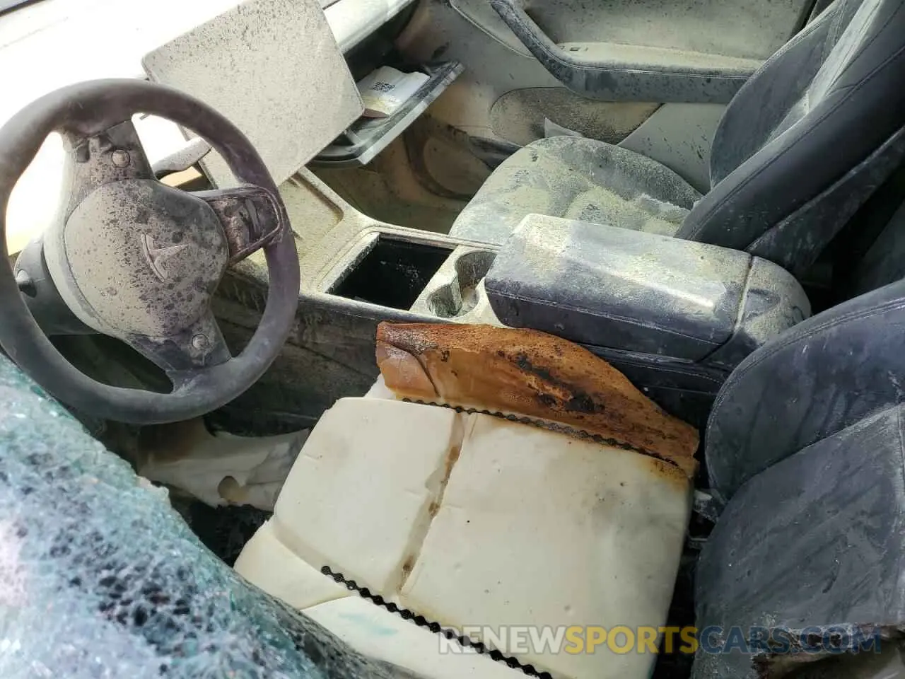 7 Photograph of a damaged car LRWYGDFD6PC163418 TESLA MODEL Y 2023