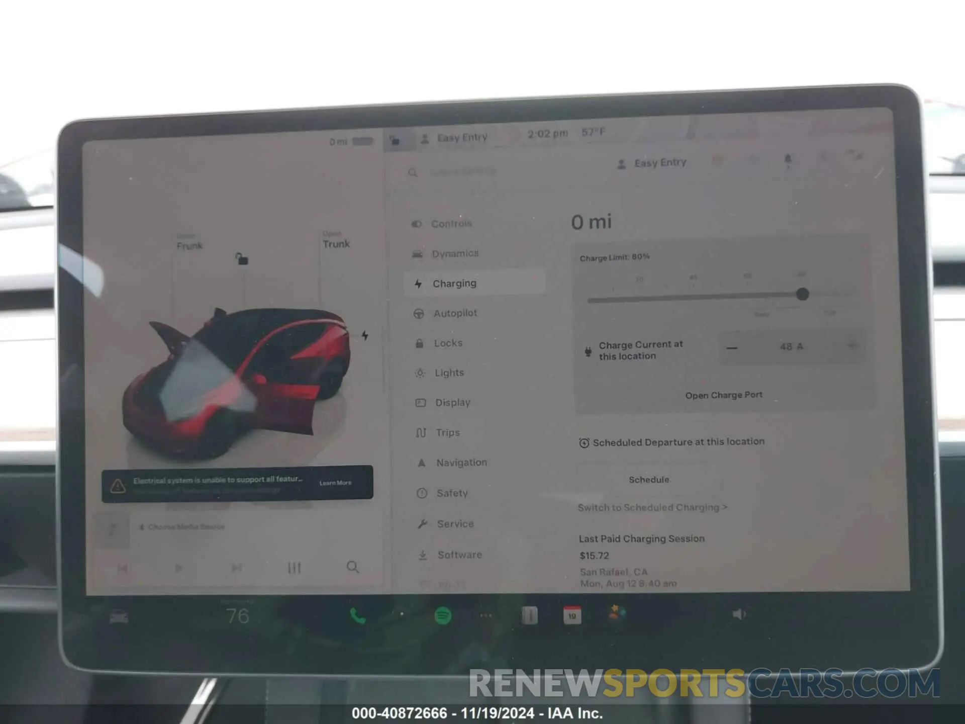 18 Photograph of a damaged car 7SAYGAEE0RF017553 TESLA MODEL Y 2024