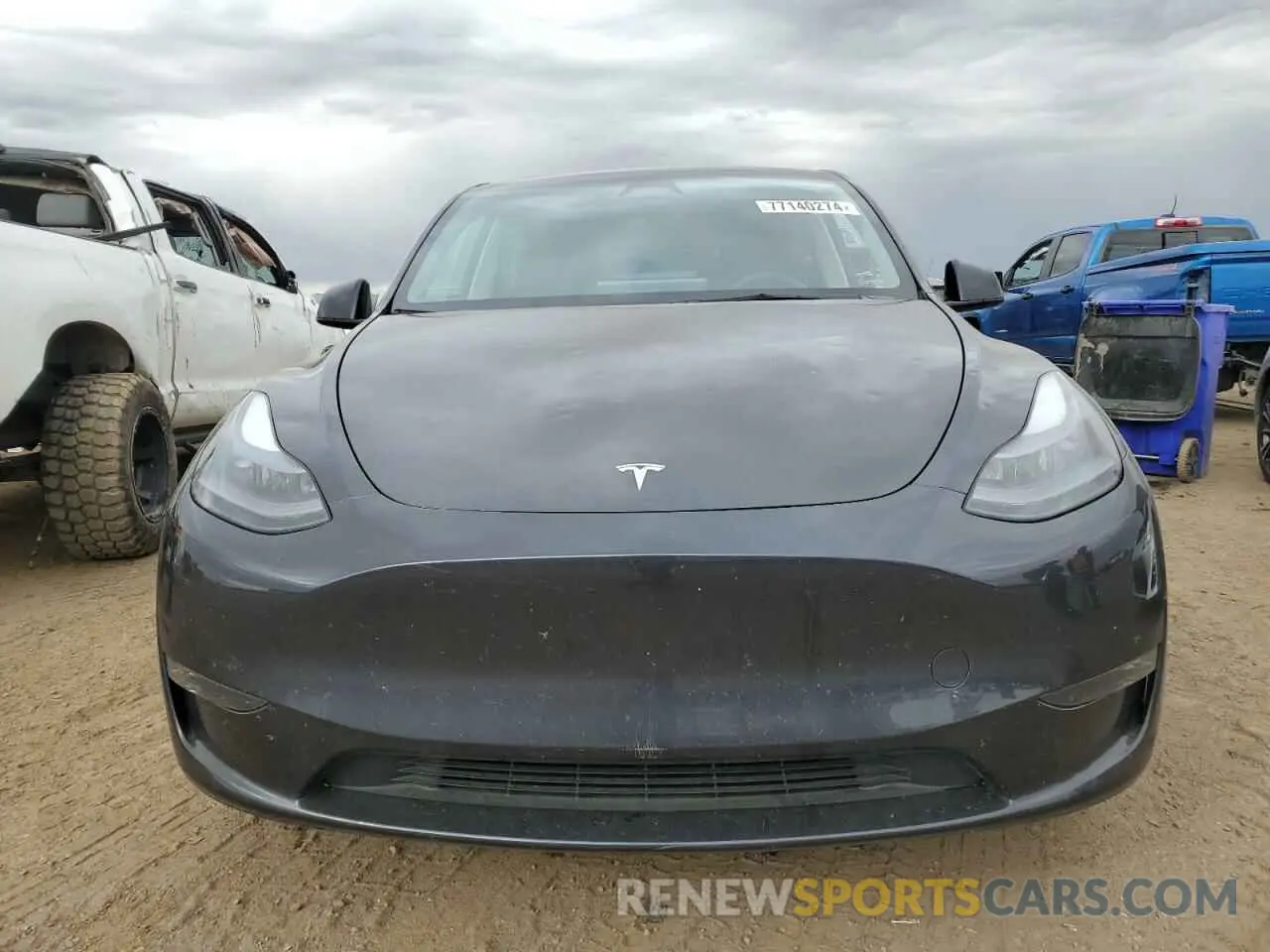 5 Photograph of a damaged car 7SAYGAEE0RF026401 TESLA MODEL Y 2024