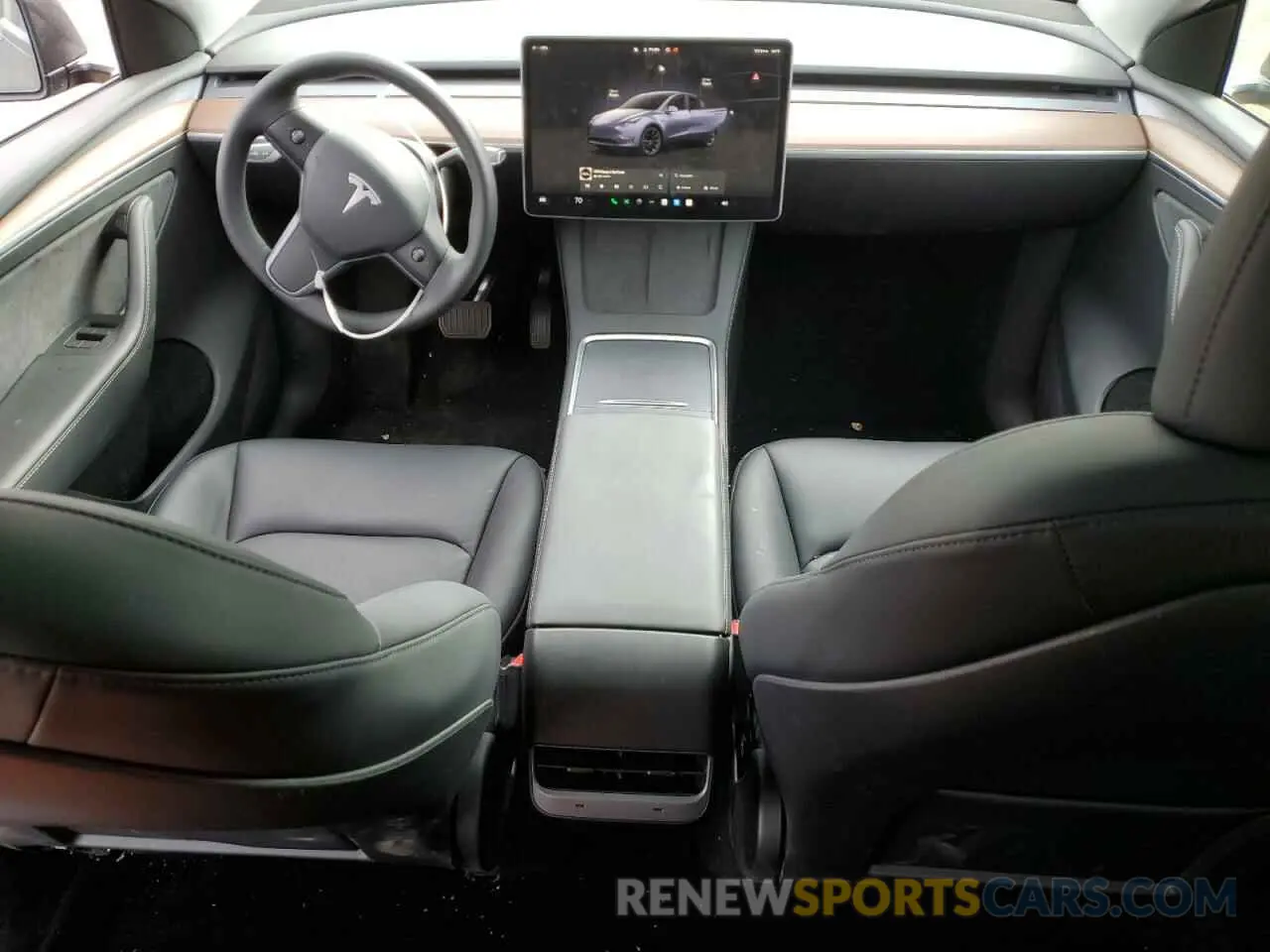 8 Photograph of a damaged car 7SAYGAEE0RF026401 TESLA MODEL Y 2024