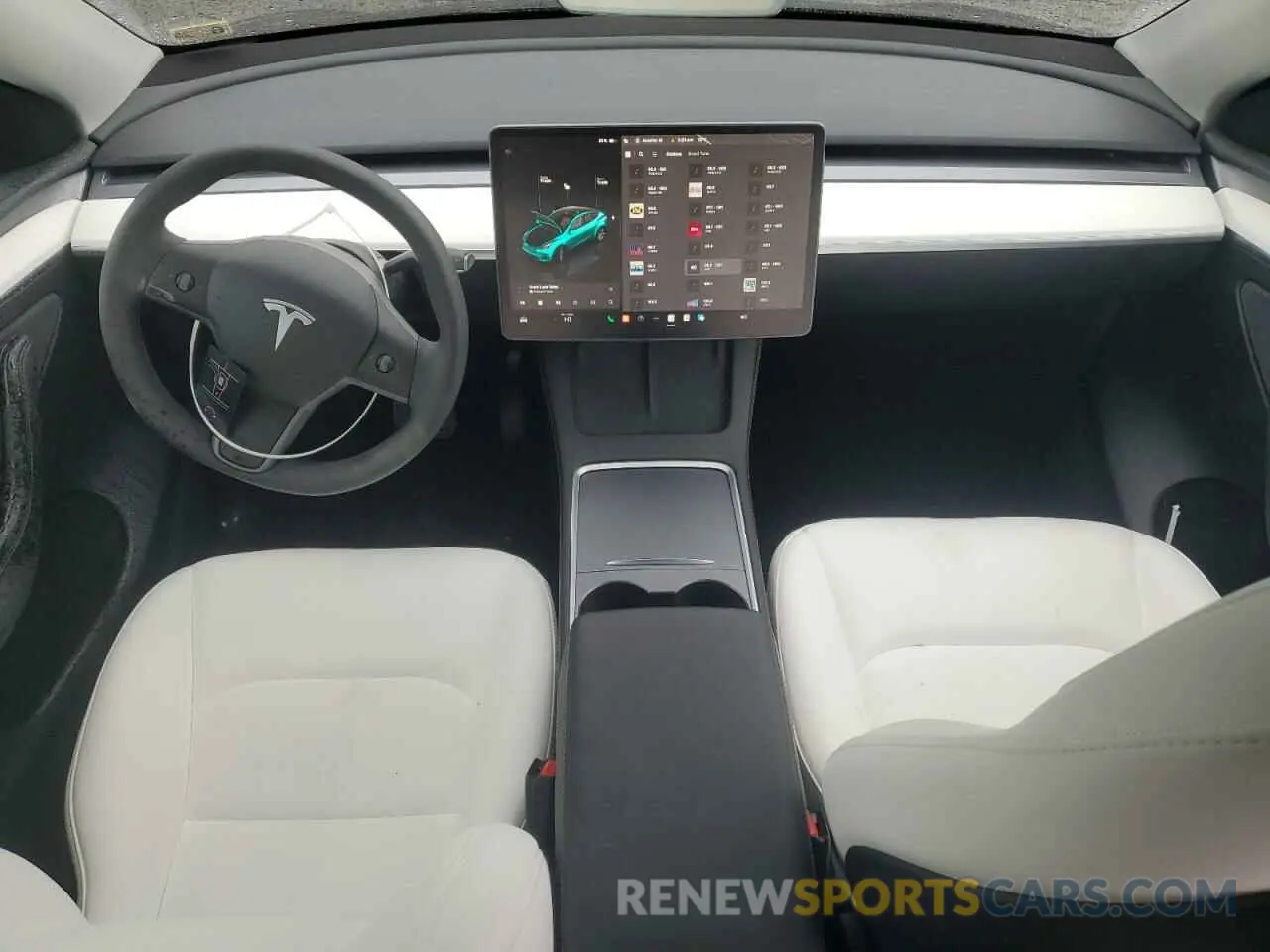 8 Photograph of a damaged car 7SAYGAEE0RF072732 TESLA MODEL Y 2024