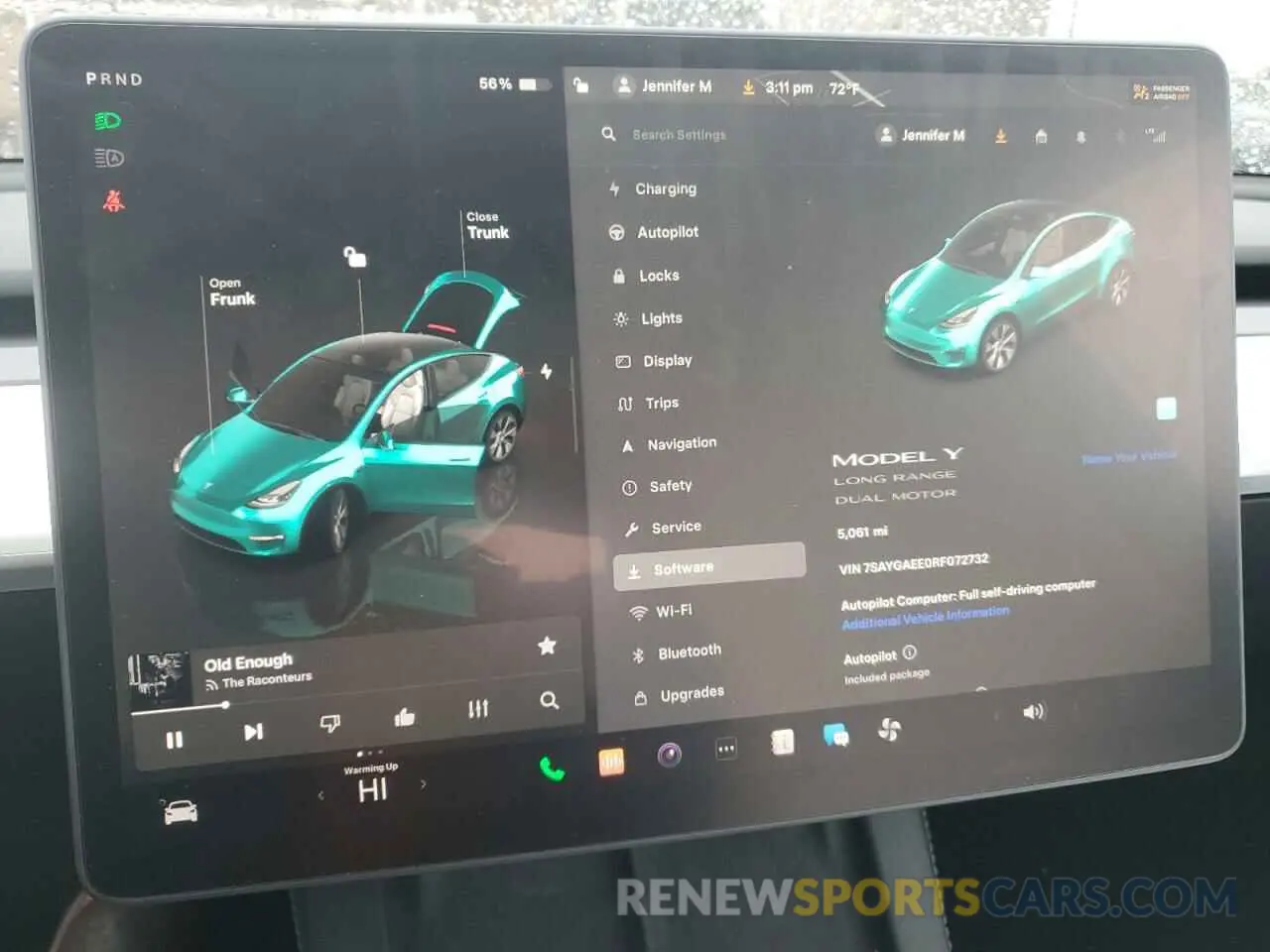9 Photograph of a damaged car 7SAYGAEE0RF072732 TESLA MODEL Y 2024