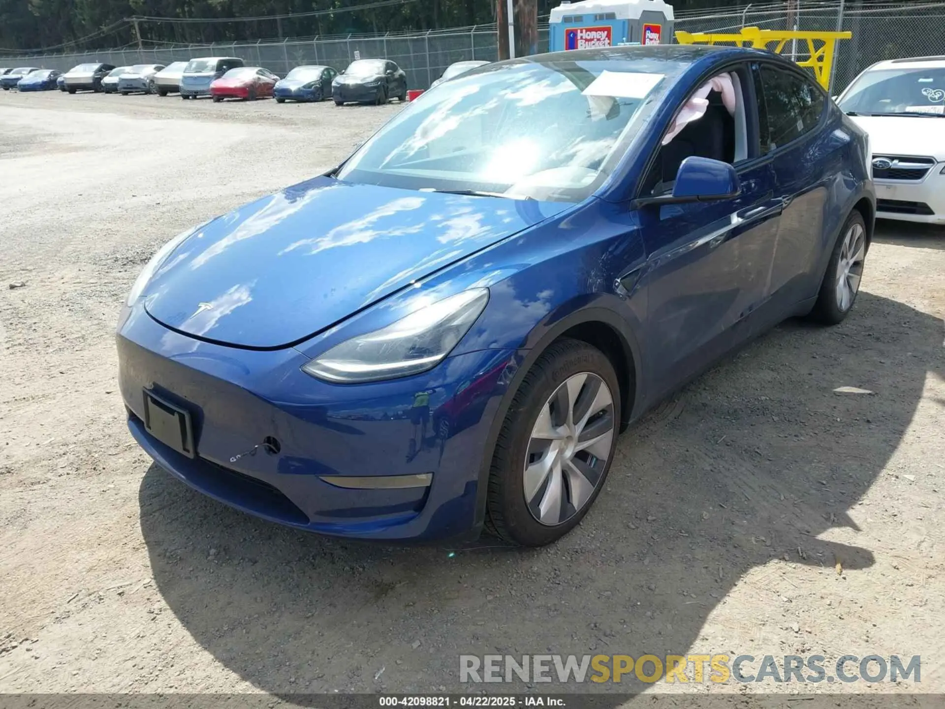 2 Photograph of a damaged car 7SAYGAEE0RF074822 TESLA MODEL Y 2024
