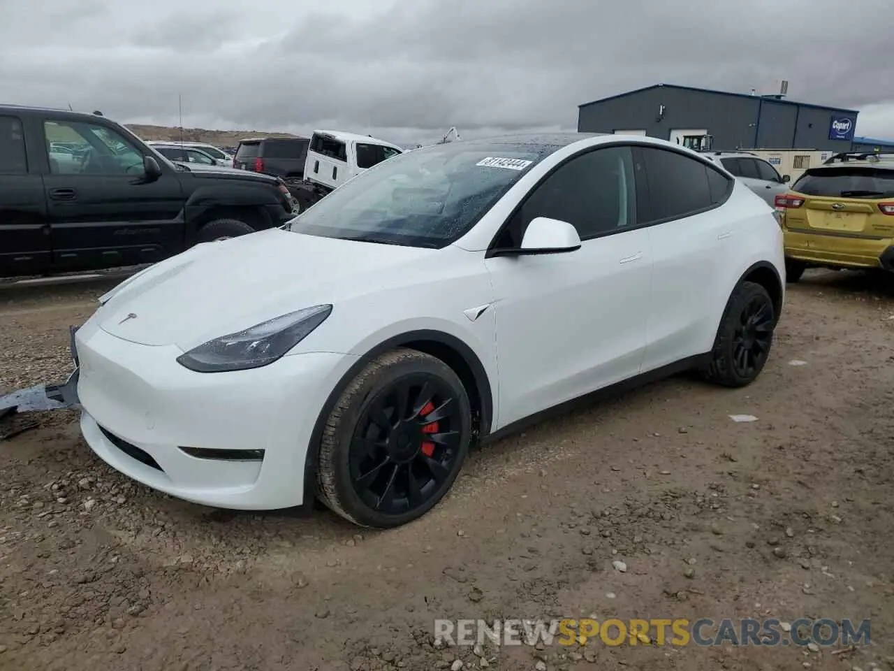 1 Photograph of a damaged car 7SAYGAEE1RF061318 TESLA MODEL Y 2024