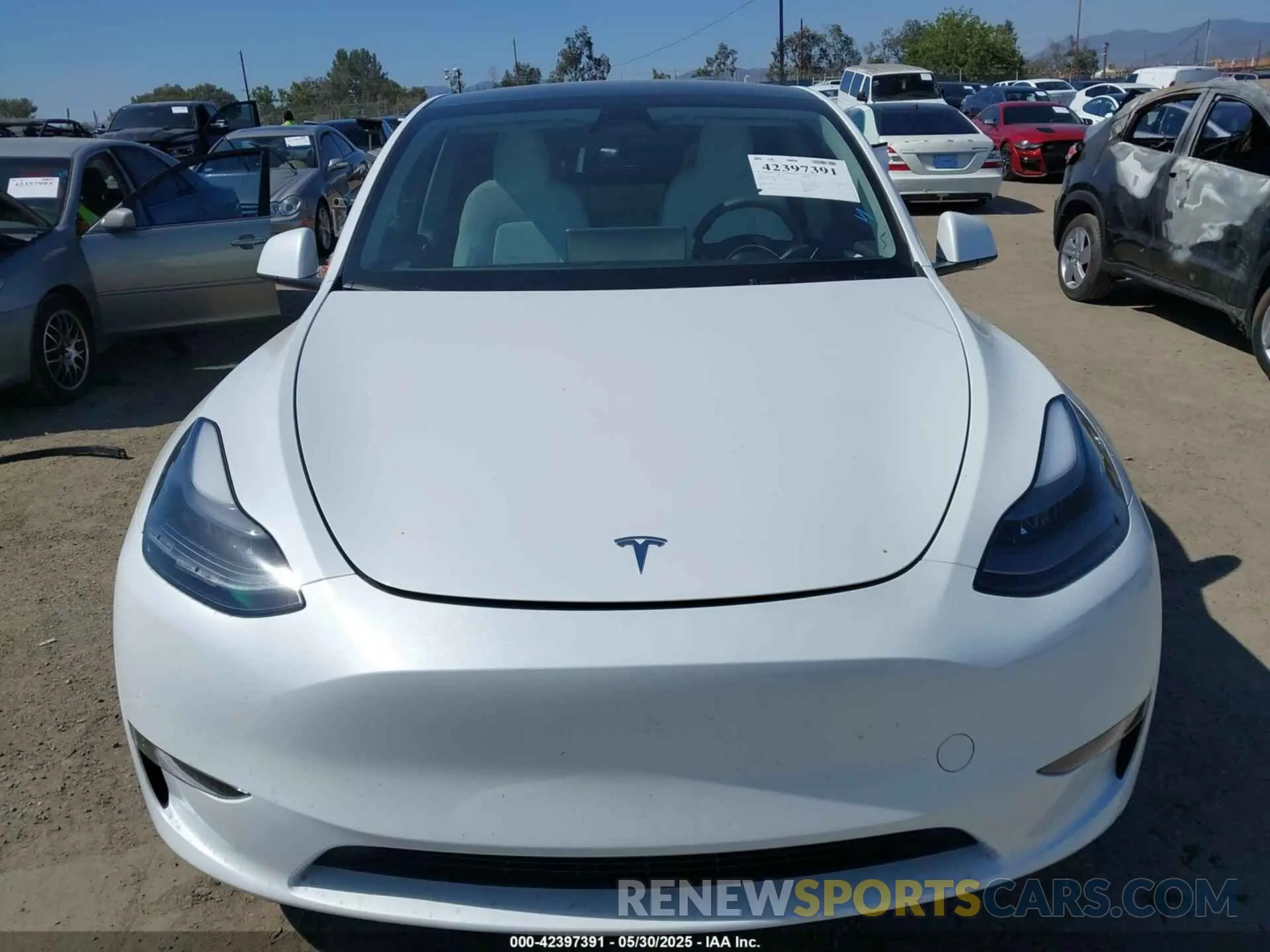 13 Photograph of a damaged car 7SAYGAEE1RF165825 TESLA MODEL Y 2024