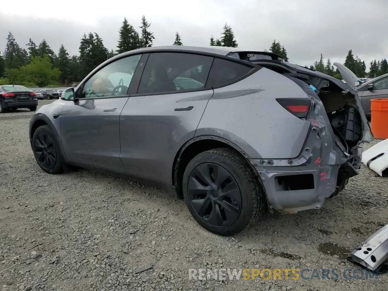 2 Photograph of a damaged car 7SAYGAEE1RF179143 TESLA MODEL Y 2024