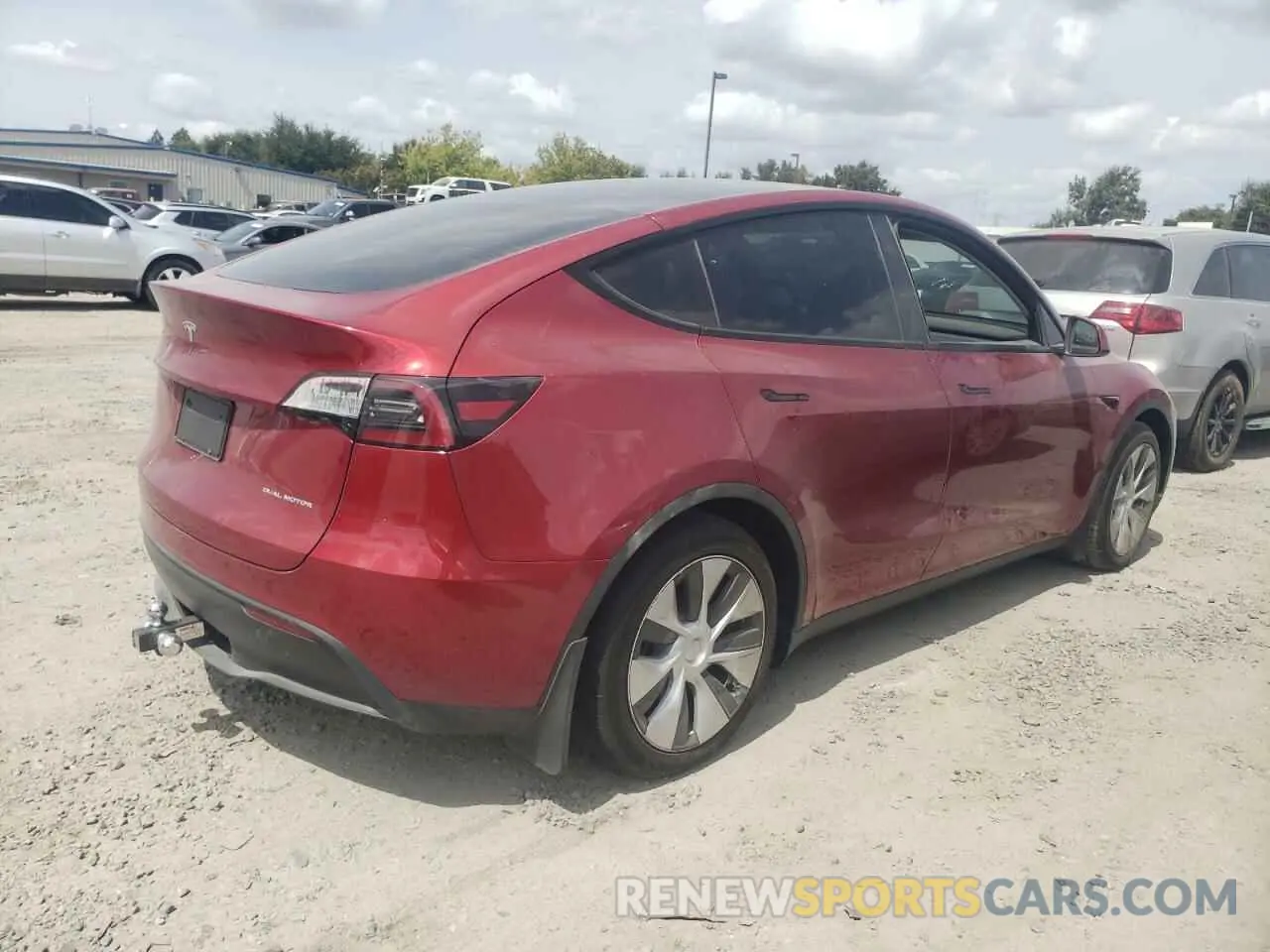 3 Photograph of a damaged car 7SAYGAEE2RF021409 TESLA MODEL Y 2024