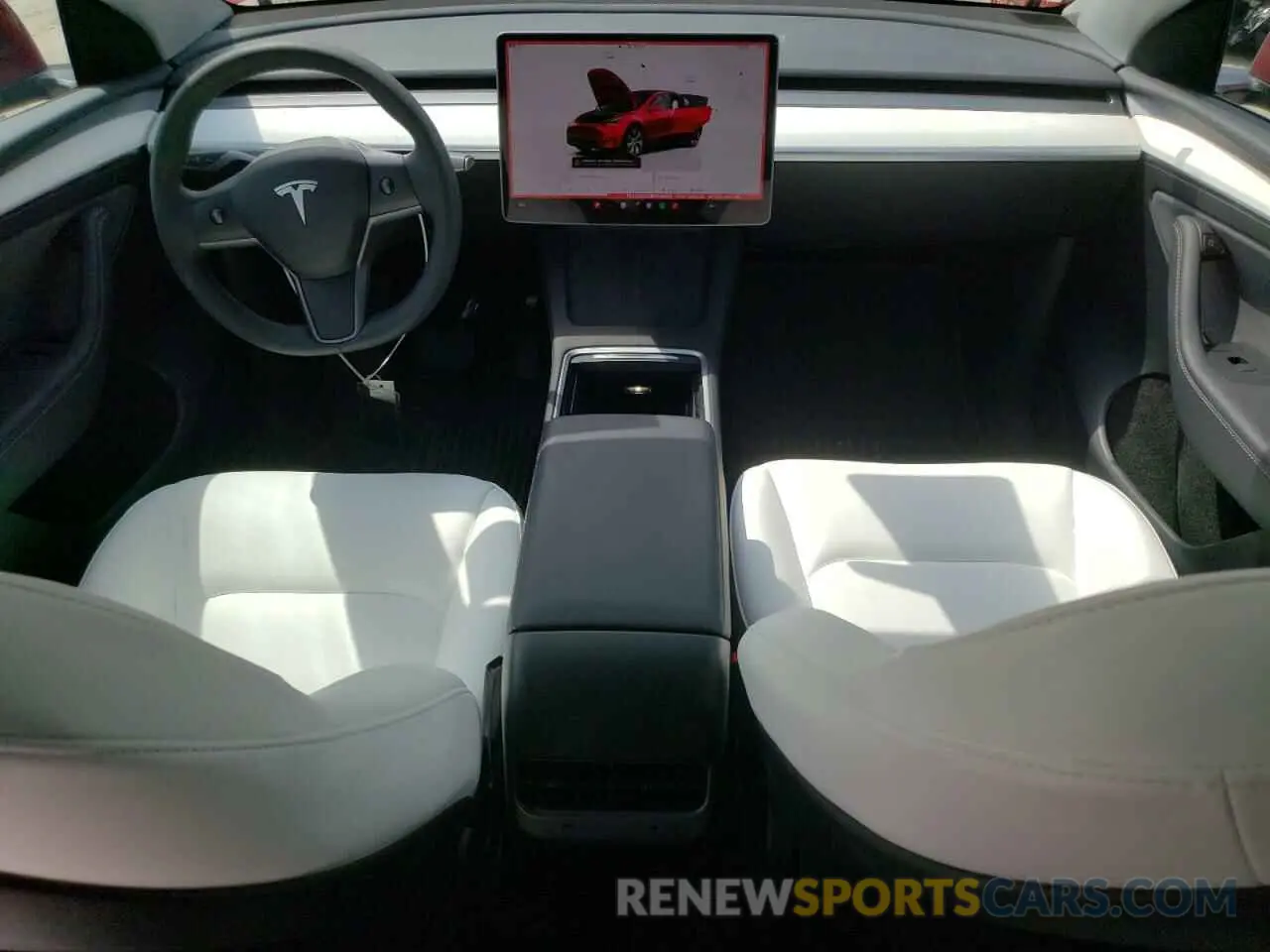 8 Photograph of a damaged car 7SAYGAEE2RF048805 TESLA MODEL Y 2024
