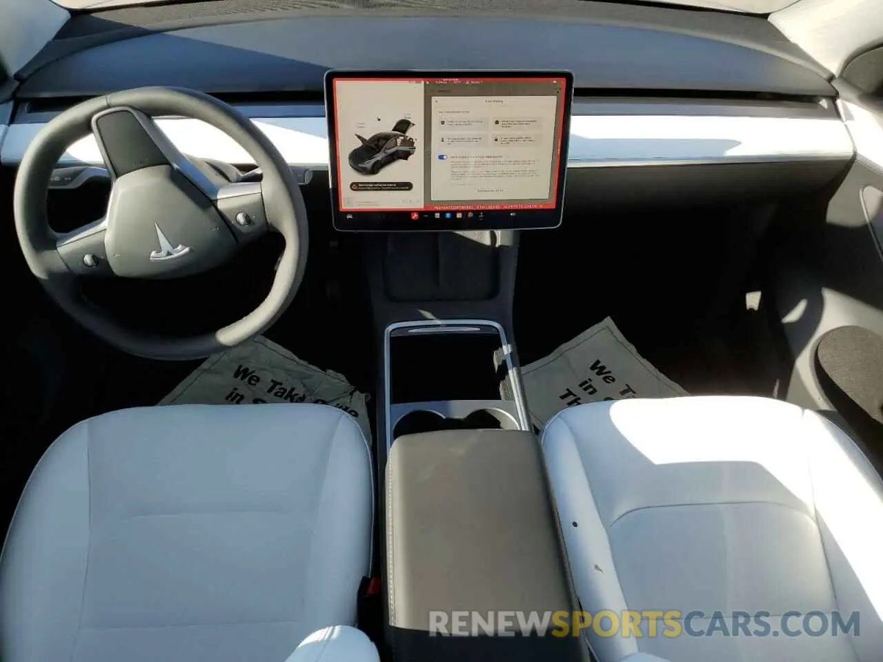 8 Photograph of a damaged car 7SAYGAEE2RF080993 TESLA MODEL Y 2024