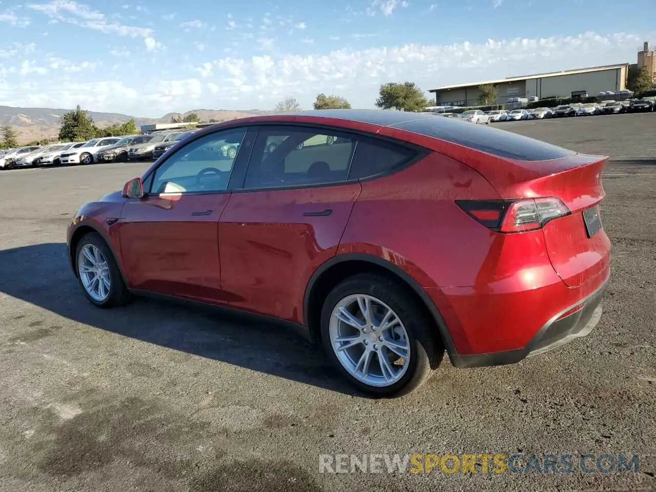 2 Photograph of a damaged car 7SAYGAEE2RF086437 TESLA MODEL Y 2024