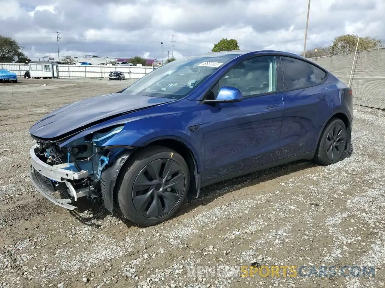 1 Photograph of a damaged car 7SAYGAEE2RF170161 TESLA MODEL Y 2024