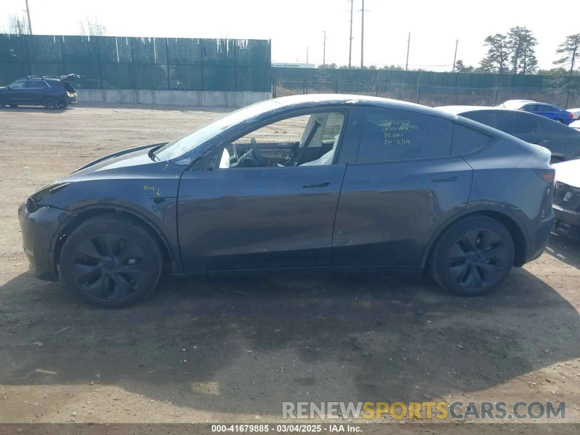 13 Photograph of a damaged car 7SAYGAEE2RF178437 TESLA MODEL Y 2024
