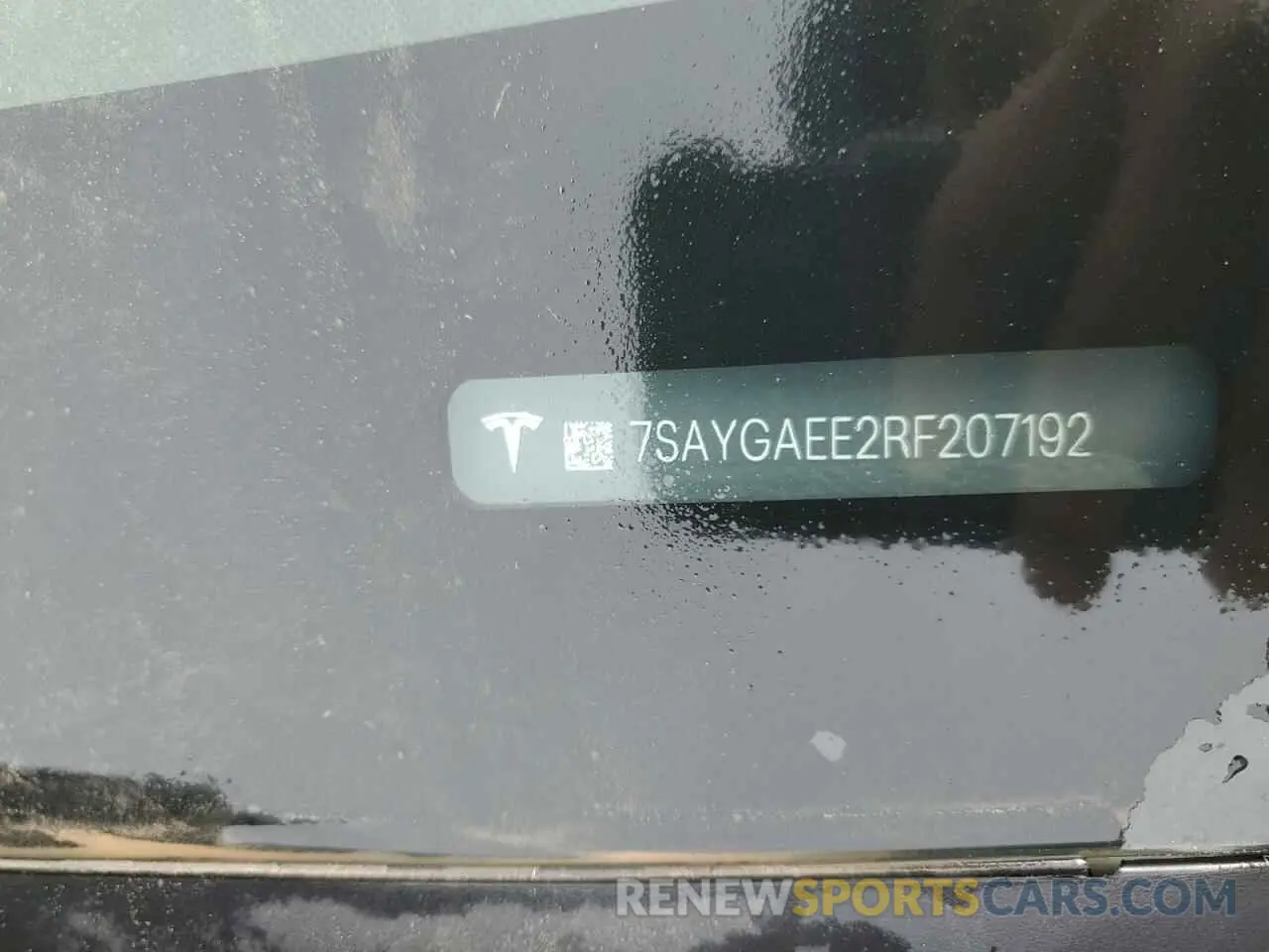 12 Photograph of a damaged car 7SAYGAEE2RF207192 TESLA MODEL Y 2024