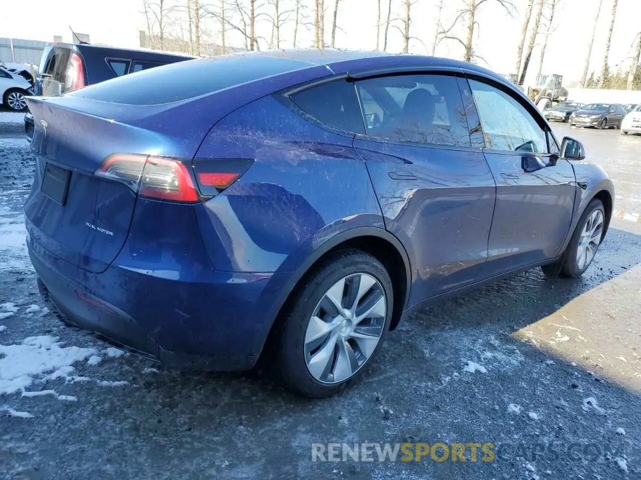3 Photograph of a damaged car 7SAYGAEE2RF981359 TESLA MODEL Y 2024