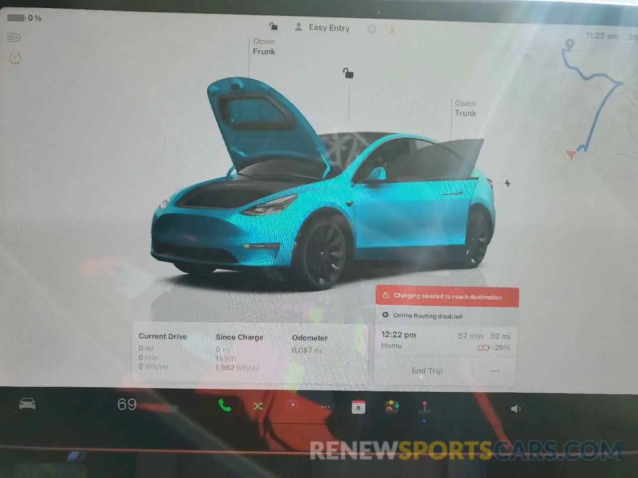 9 Photograph of a damaged car 7SAYGAEE3RF004232 TESLA MODEL Y 2024