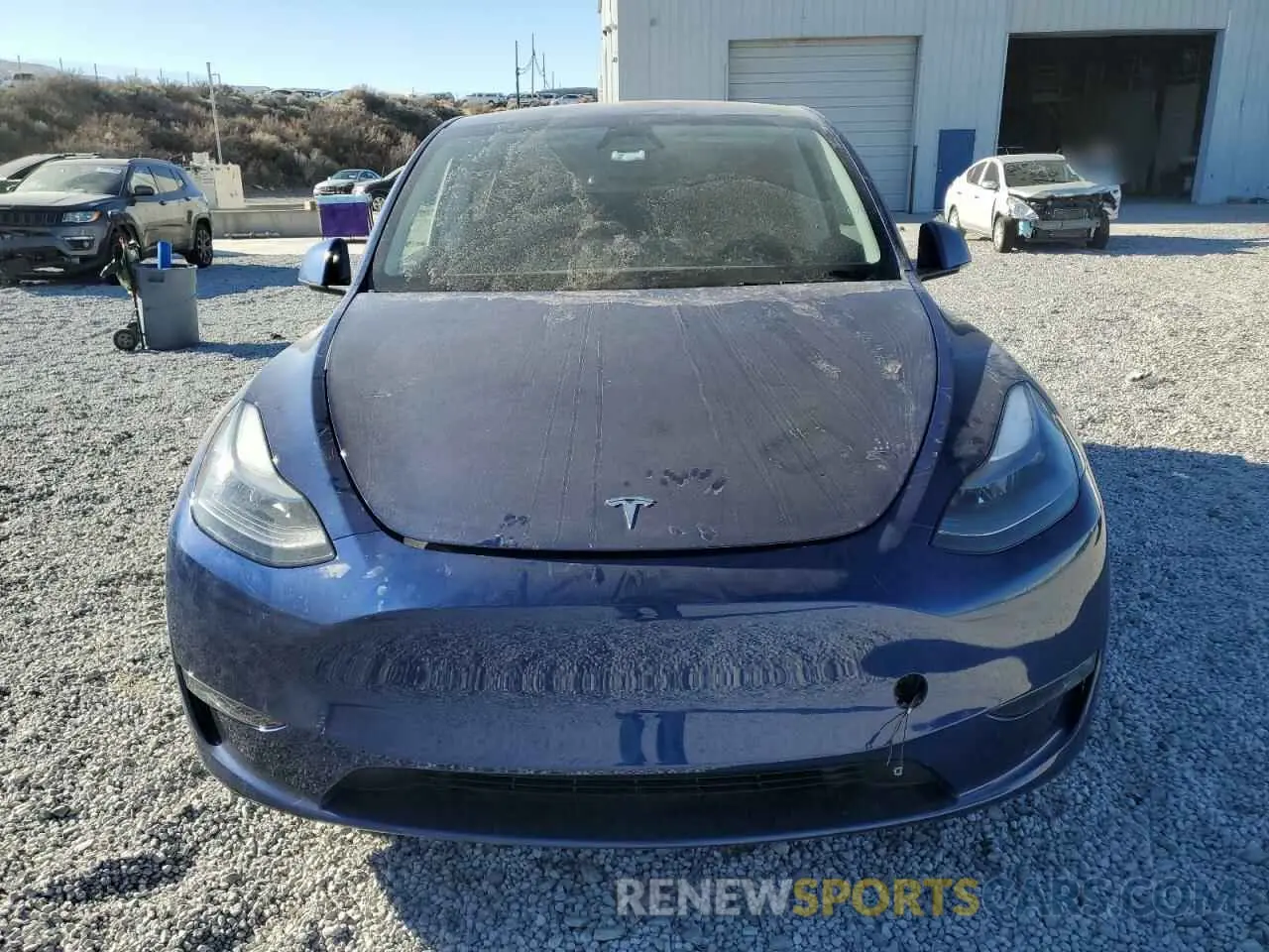 5 Photograph of a damaged car 7SAYGAEE5RF003891 TESLA MODEL Y 2024