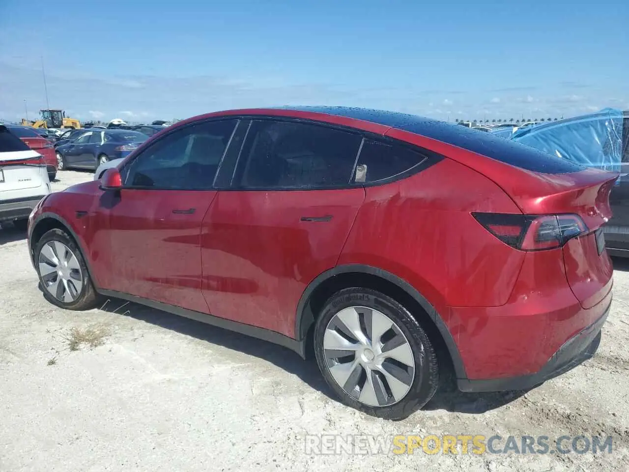 2 Photograph of a damaged car 7SAYGAEE5RF079935 TESLA MODEL Y 2024