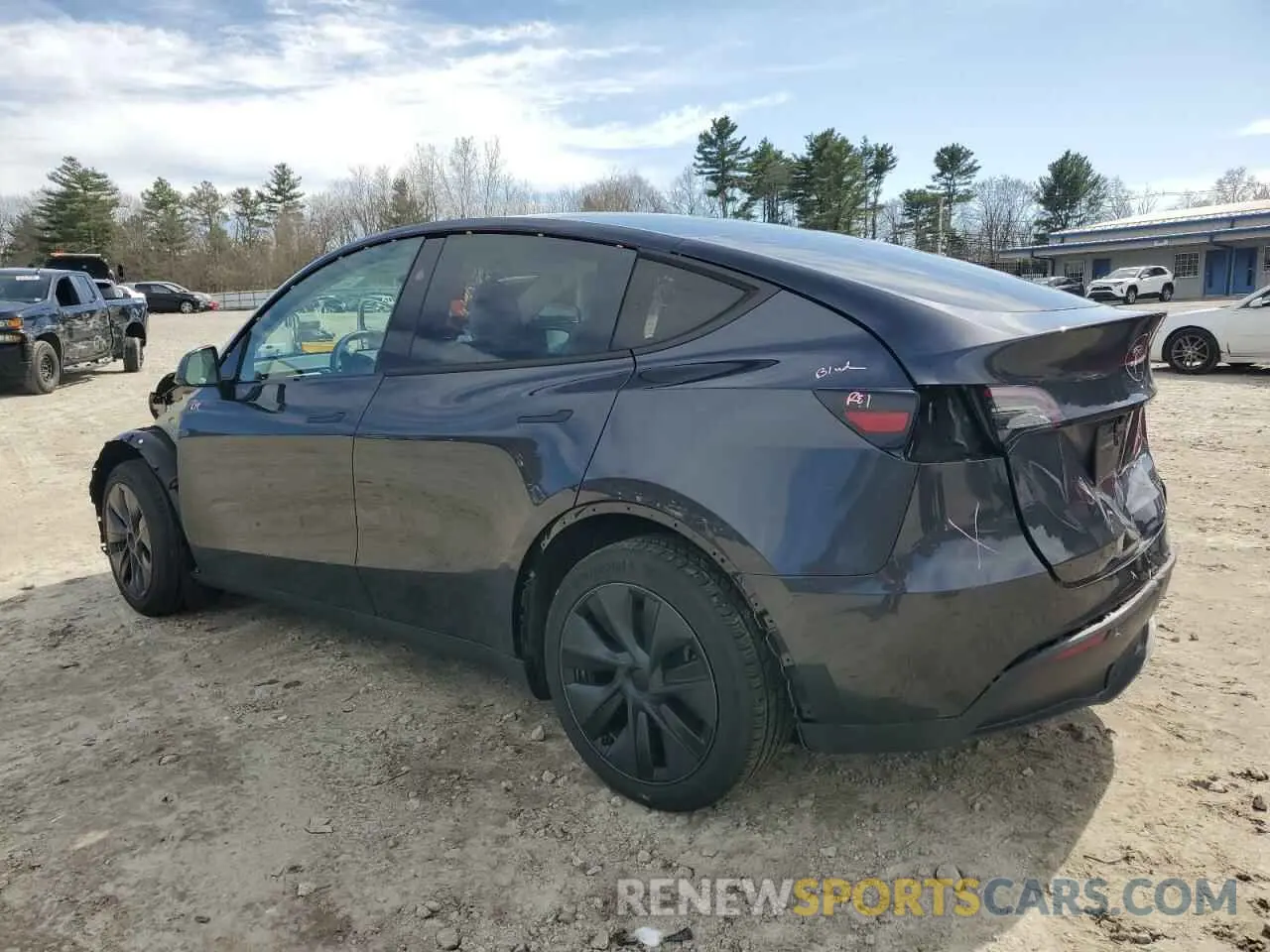 2 Photograph of a damaged car 7SAYGAEE5RF214010 TESLA MODEL Y 2024