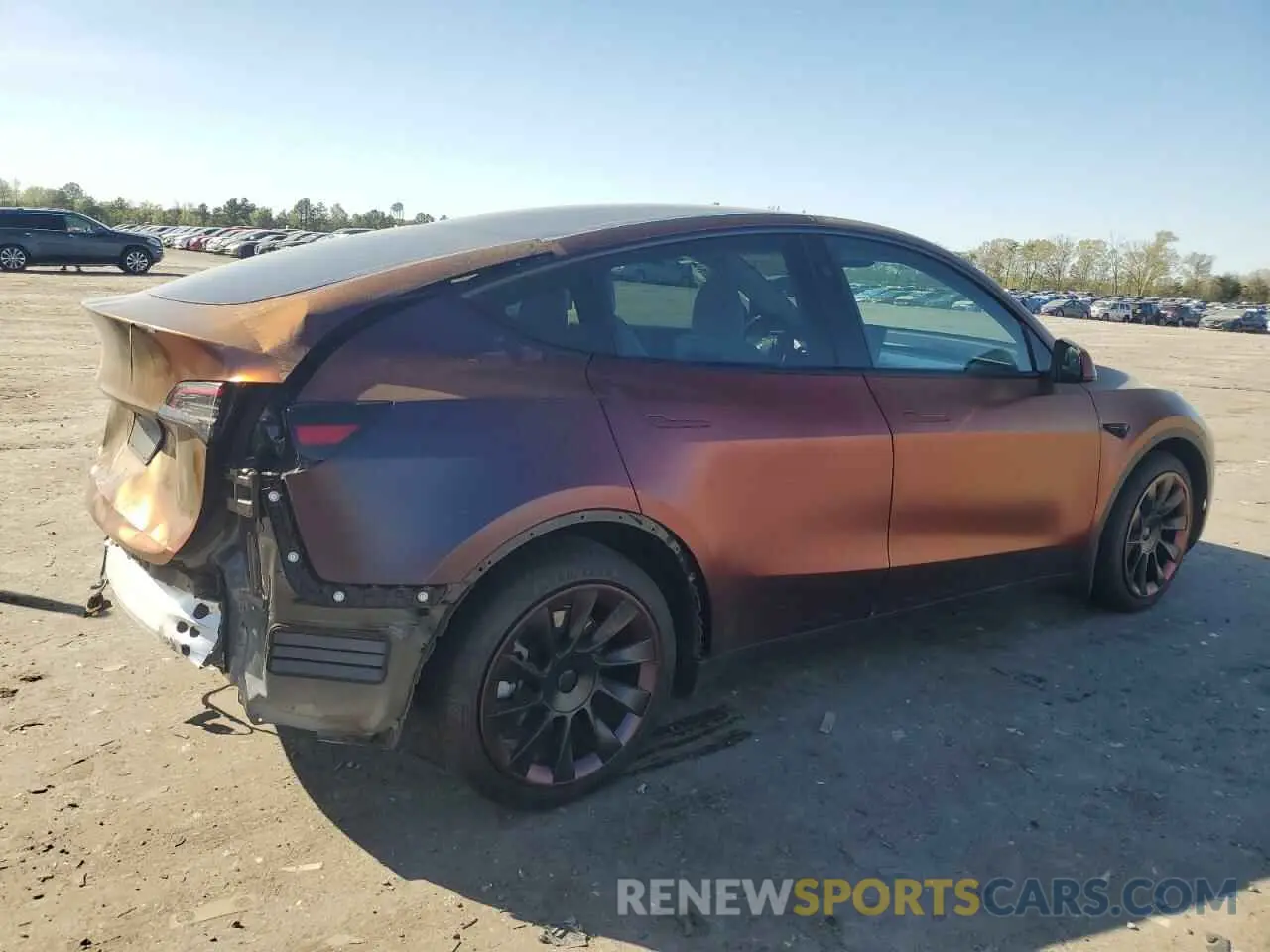 3 Photograph of a damaged car 7SAYGAEE5RF990914 TESLA MODEL Y 2024