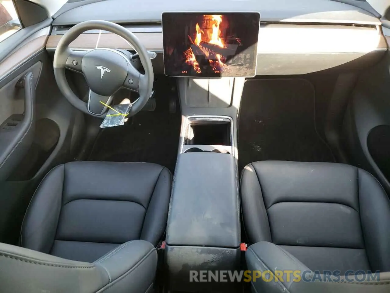 8 Photograph of a damaged car 7SAYGAEE6RF061654 TESLA MODEL Y 2024