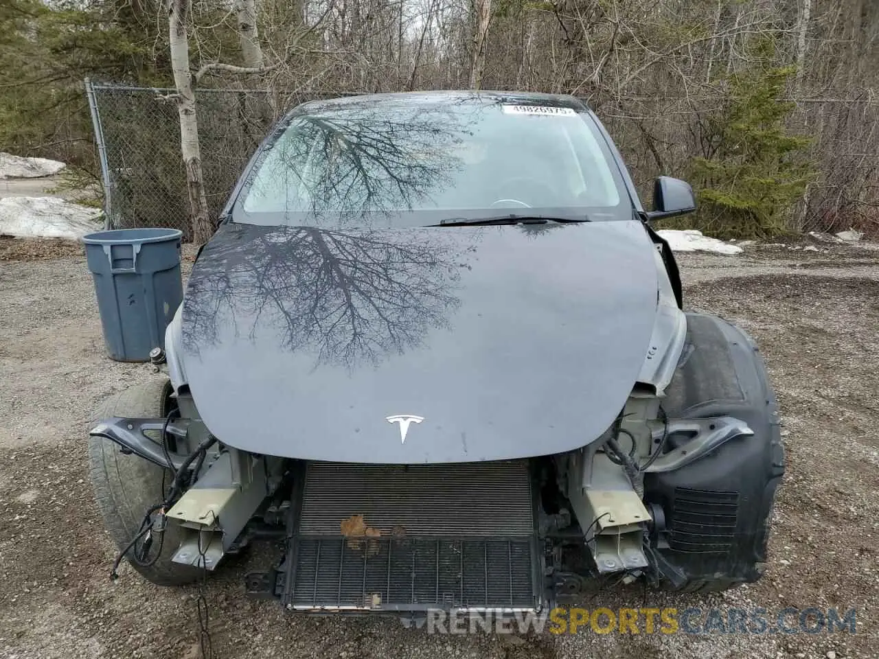 5 Photograph of a damaged car 7SAYGAEE6RF070354 TESLA MODEL Y 2024