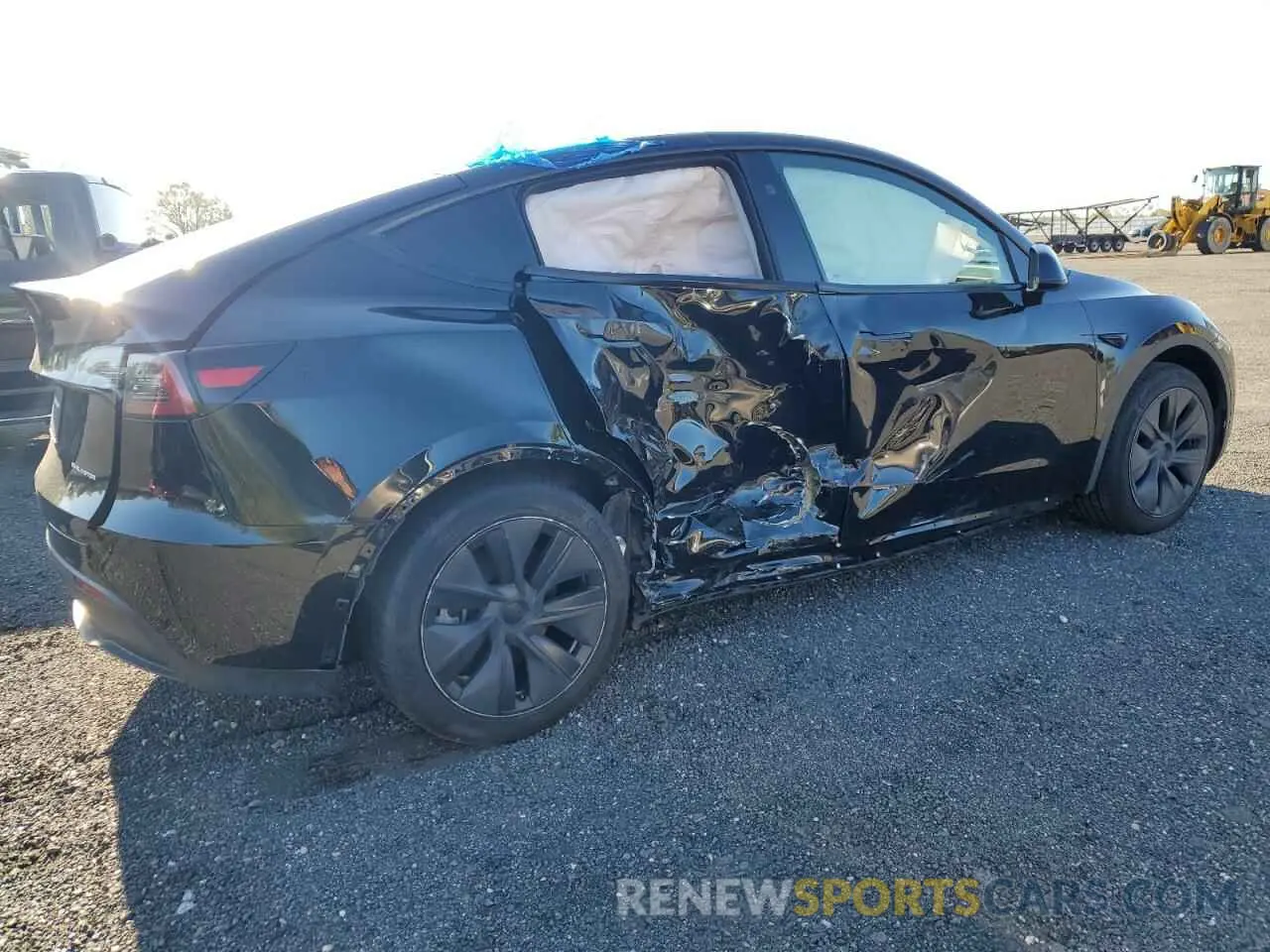 3 Photograph of a damaged car 7SAYGAEE6RF106267 TESLA MODEL Y 2024