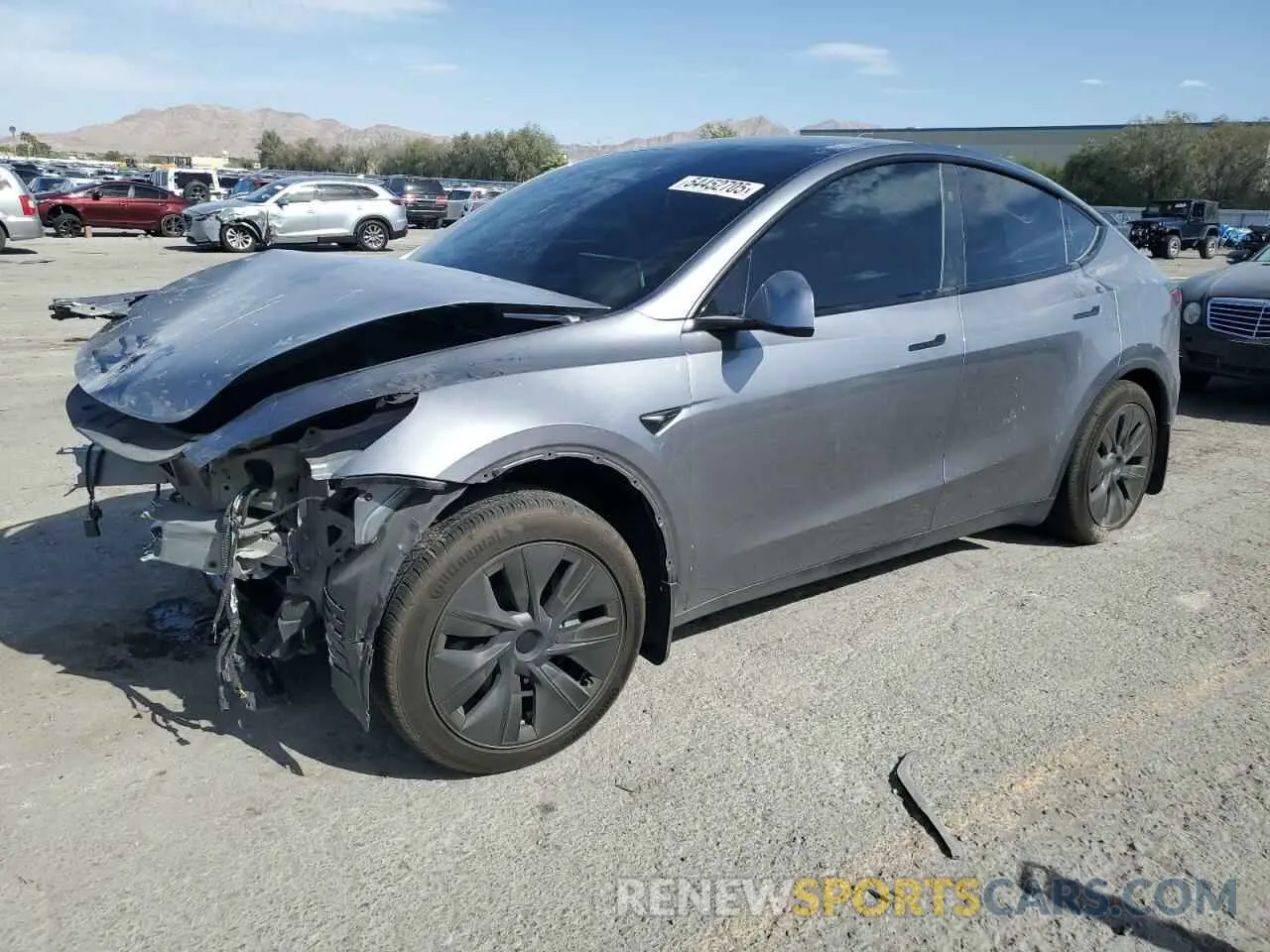 1 Photograph of a damaged car 7SAYGAEE6RF168333 TESLA MODEL Y 2024