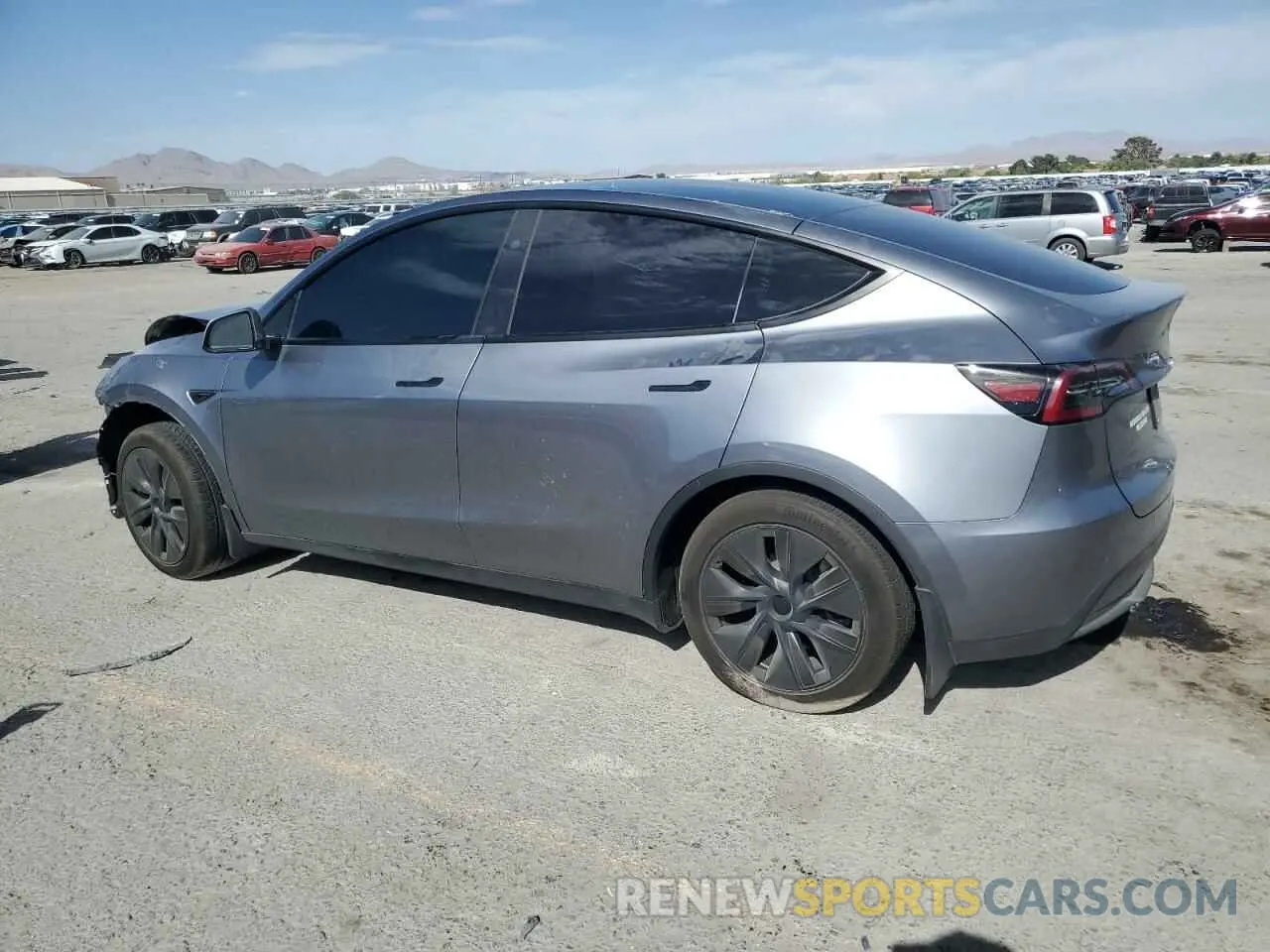2 Photograph of a damaged car 7SAYGAEE6RF168333 TESLA MODEL Y 2024