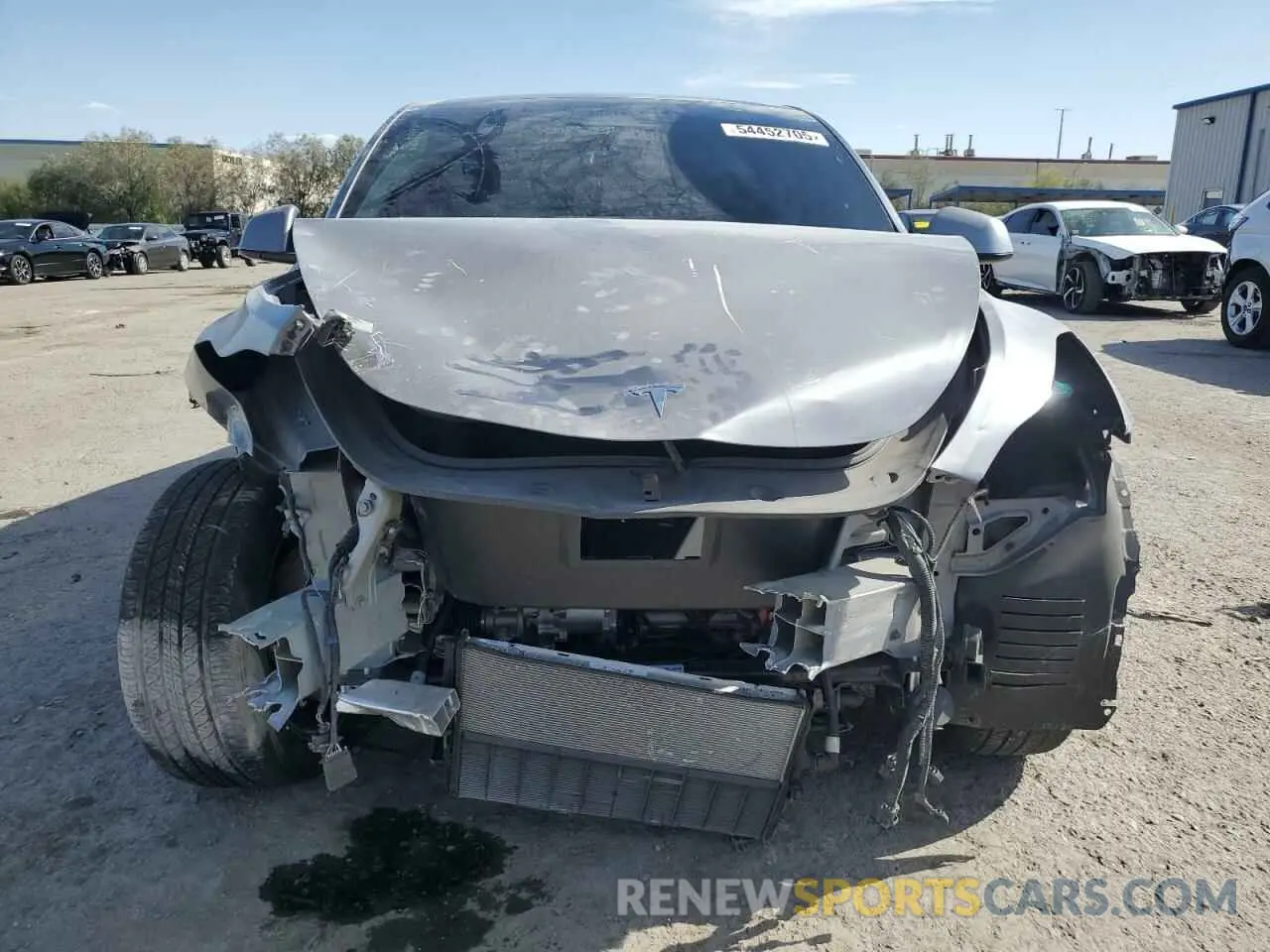 5 Photograph of a damaged car 7SAYGAEE6RF168333 TESLA MODEL Y 2024
