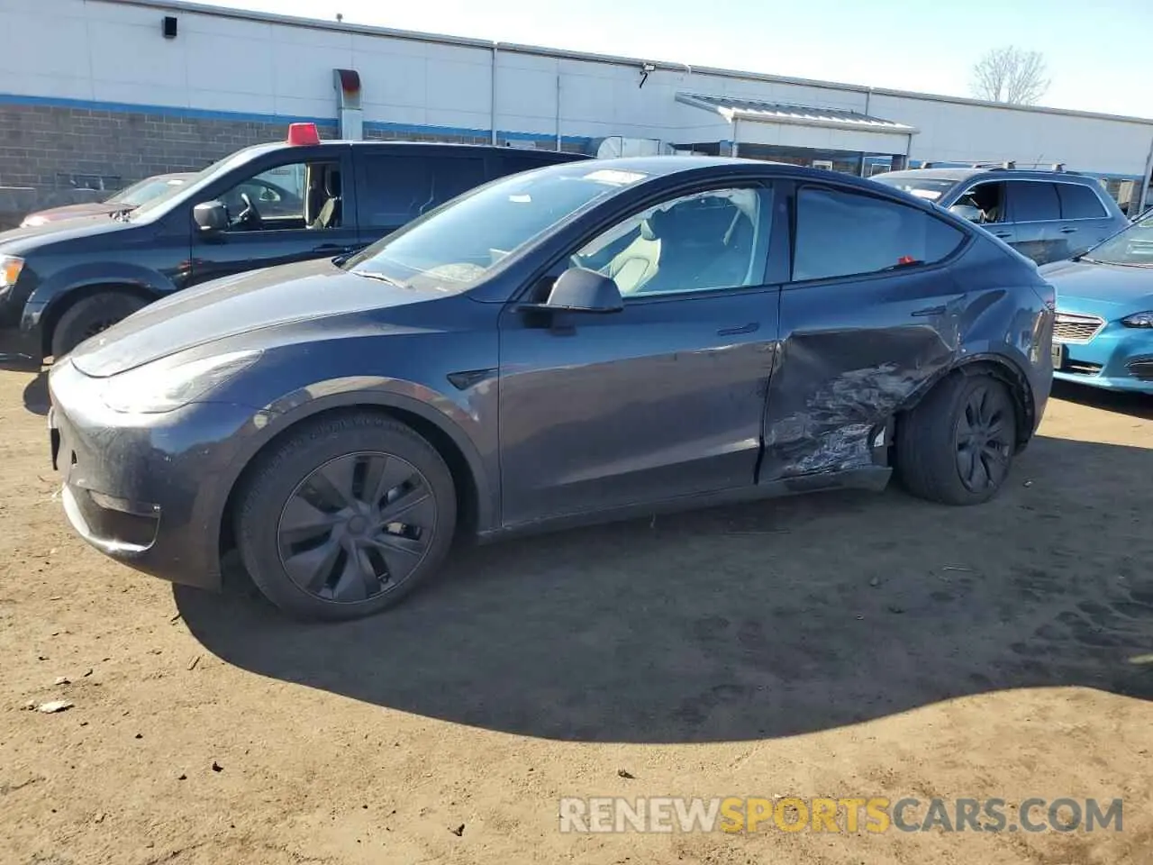 1 Photograph of a damaged car 7SAYGAEE6RF170406 TESLA MODEL Y 2024