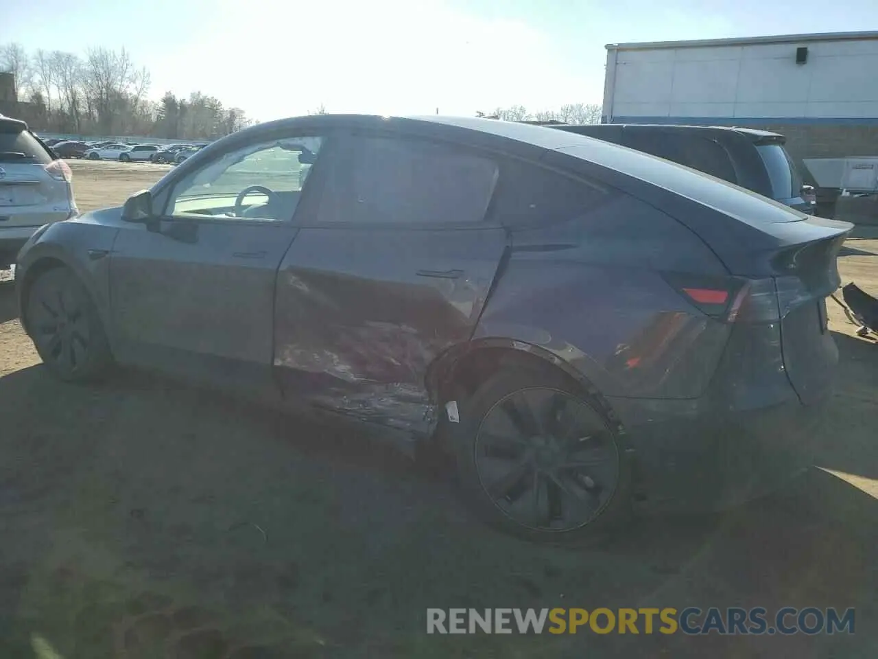 2 Photograph of a damaged car 7SAYGAEE6RF170406 TESLA MODEL Y 2024