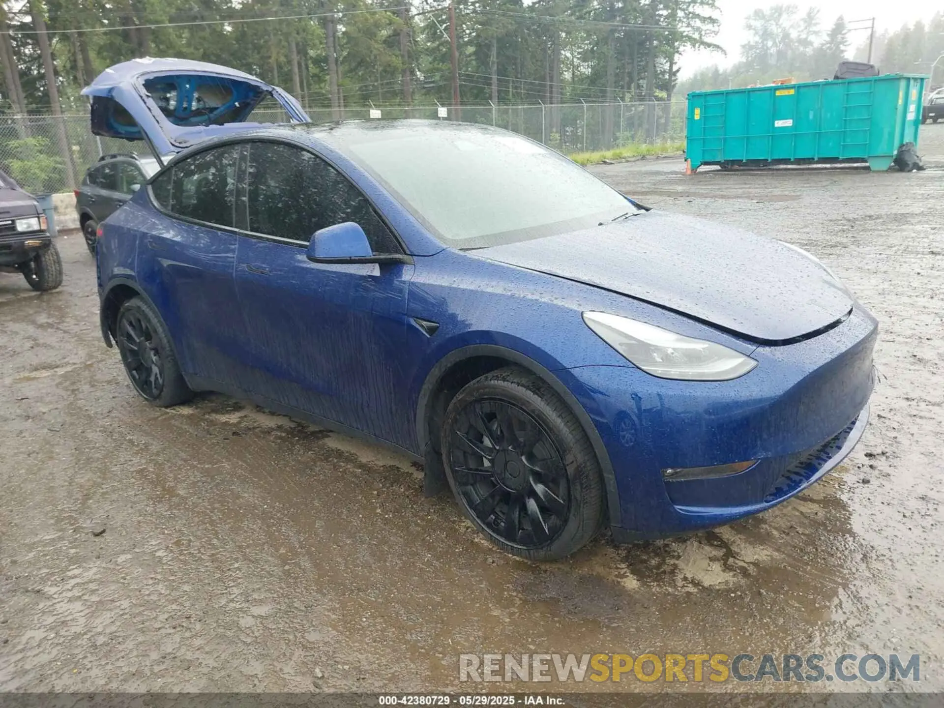 1 Photograph of a damaged car 7SAYGAEE6RF988976 TESLA MODEL Y 2024