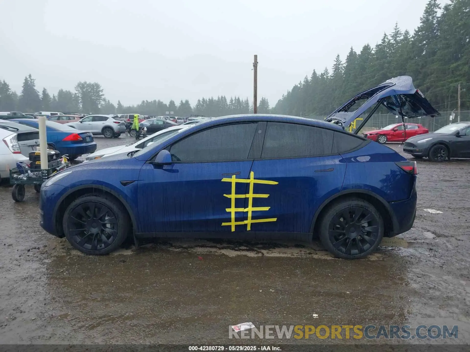 15 Photograph of a damaged car 7SAYGAEE6RF988976 TESLA MODEL Y 2024