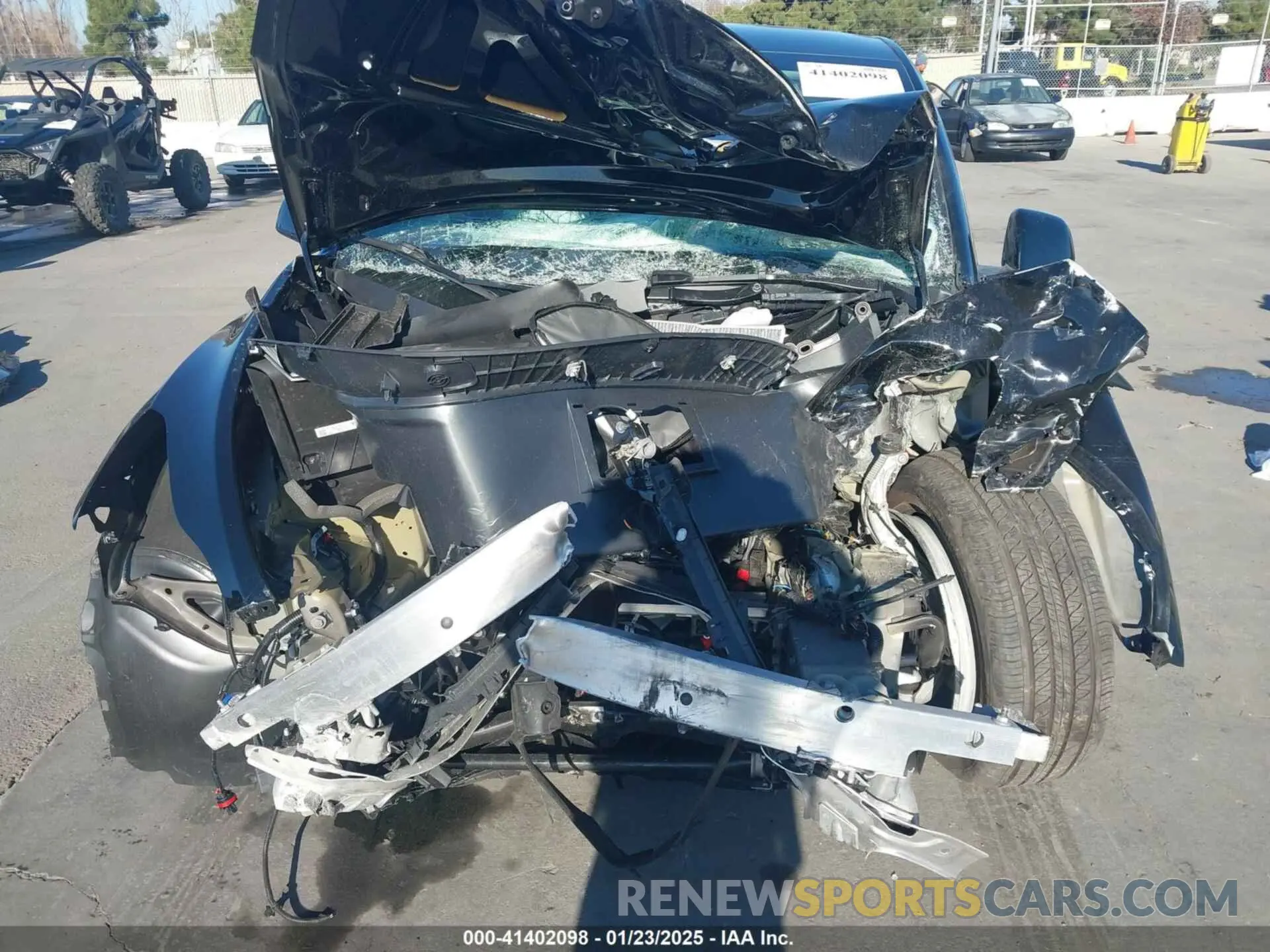 12 Photograph of a damaged car 7SAYGAEE7RF014424 TESLA MODEL Y 2024