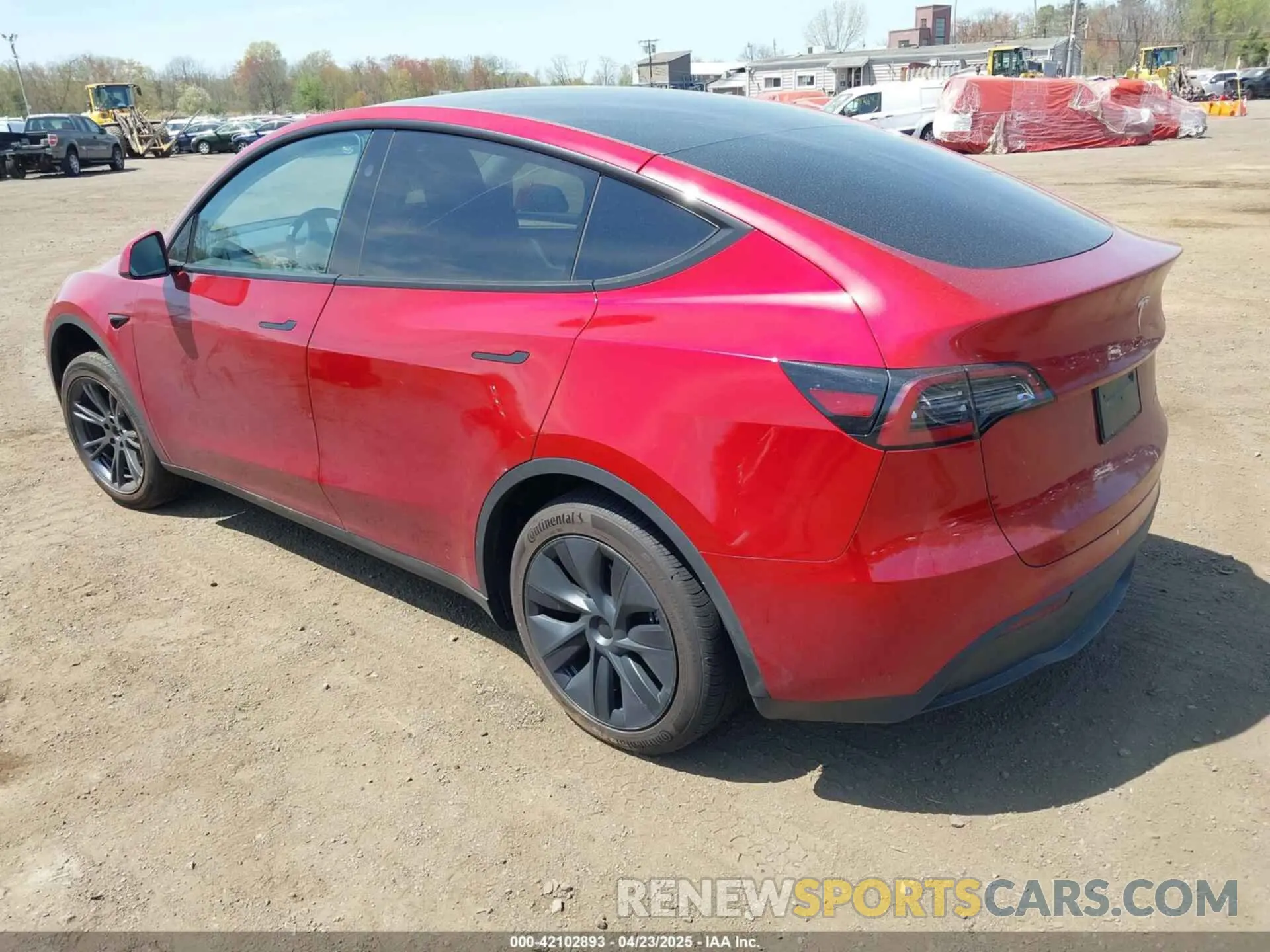 3 Photograph of a damaged car 7SAYGAEE7RF167448 TESLA MODEL Y 2024