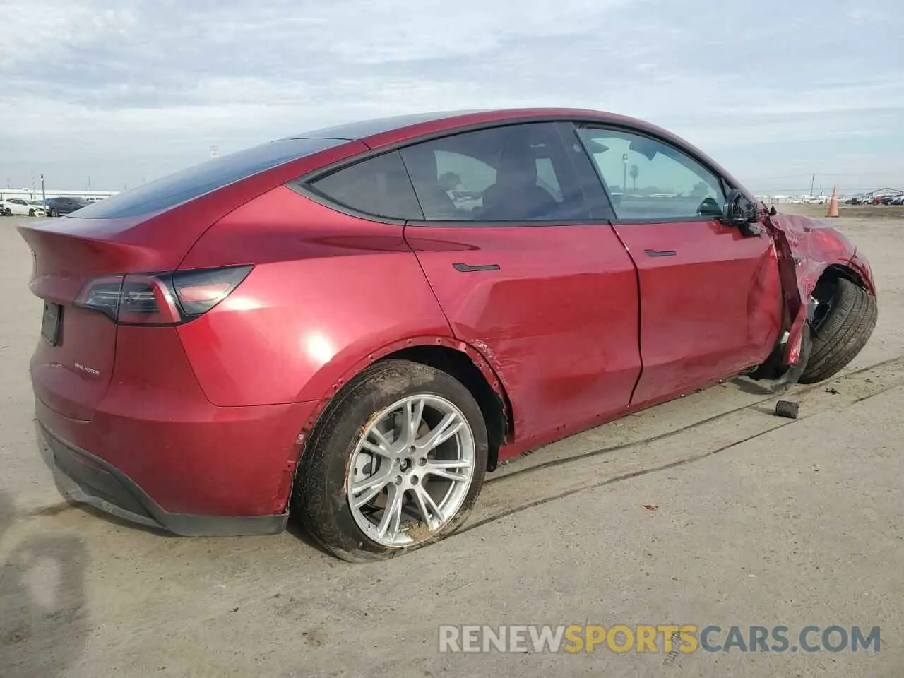 3 Photograph of a damaged car 7SAYGAEE8RF081789 TESLA MODEL Y 2024