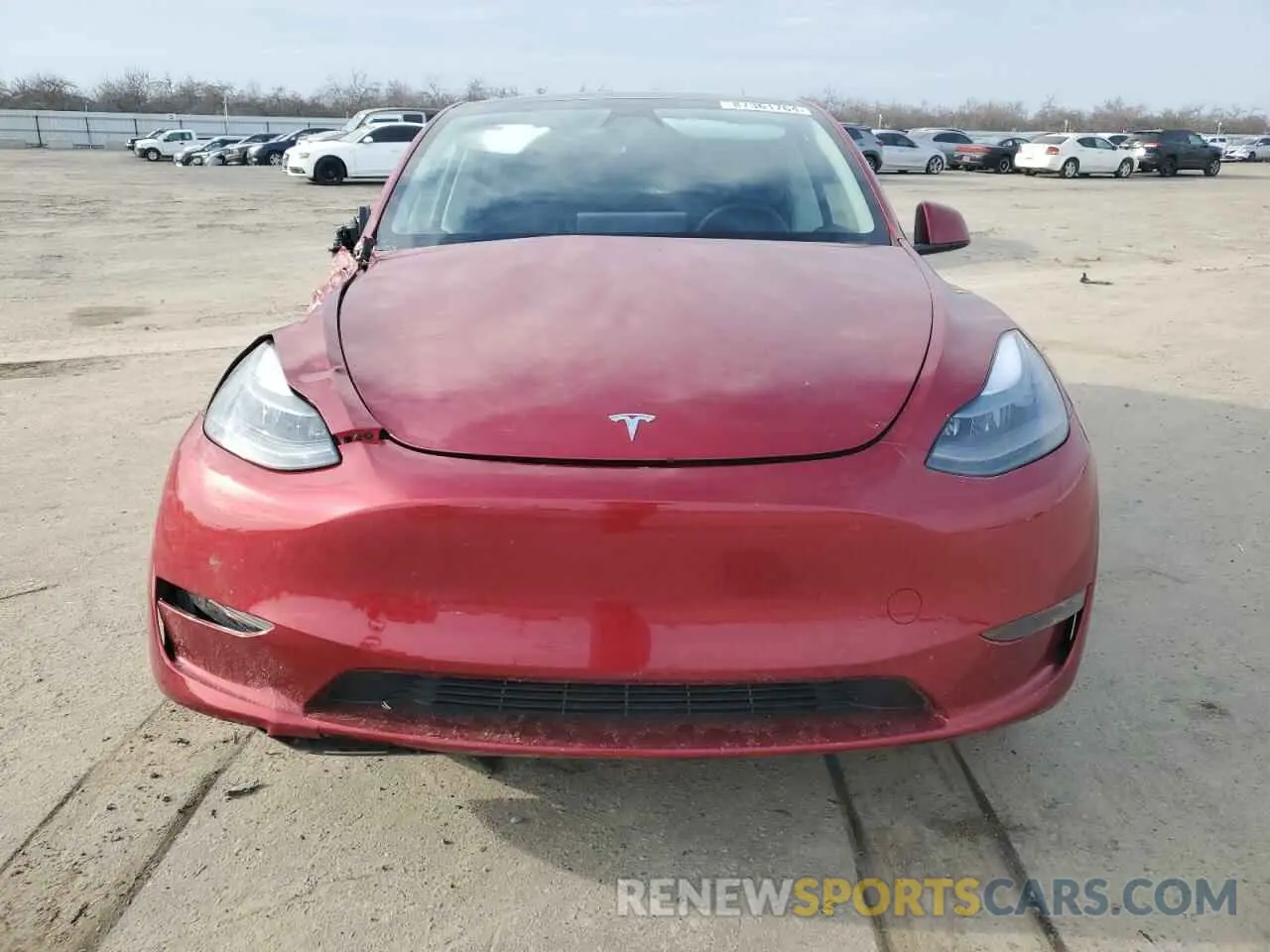 5 Photograph of a damaged car 7SAYGAEE8RF081789 TESLA MODEL Y 2024